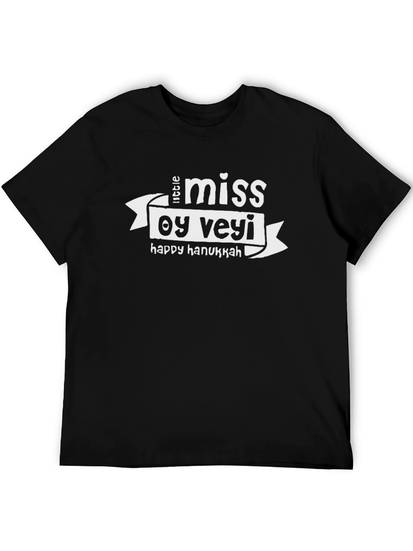 Little Miss Oy Vey T-Shirt - Happy Hanukkah Tee