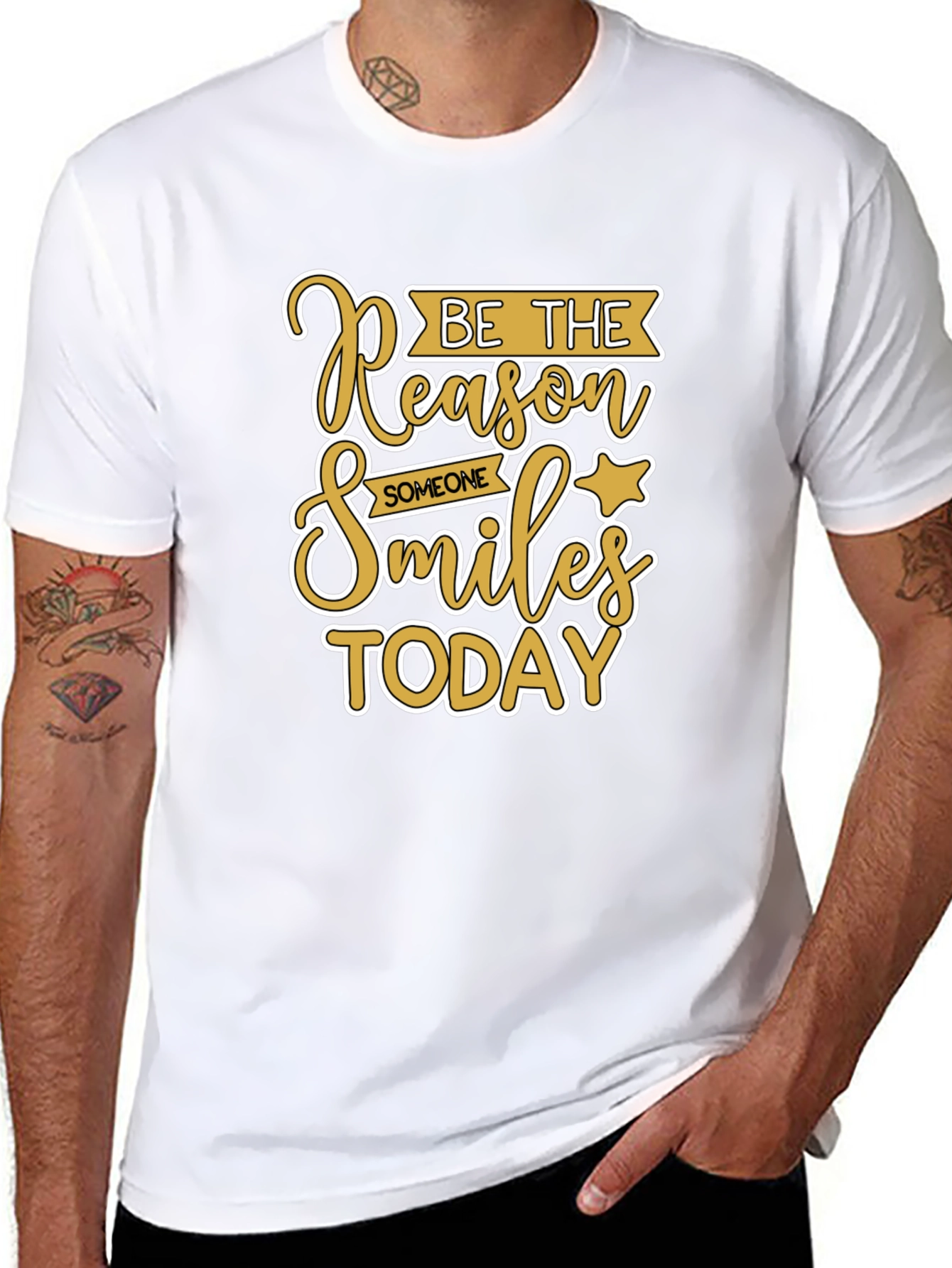 Inspirational Be the Reason Graphic Tee