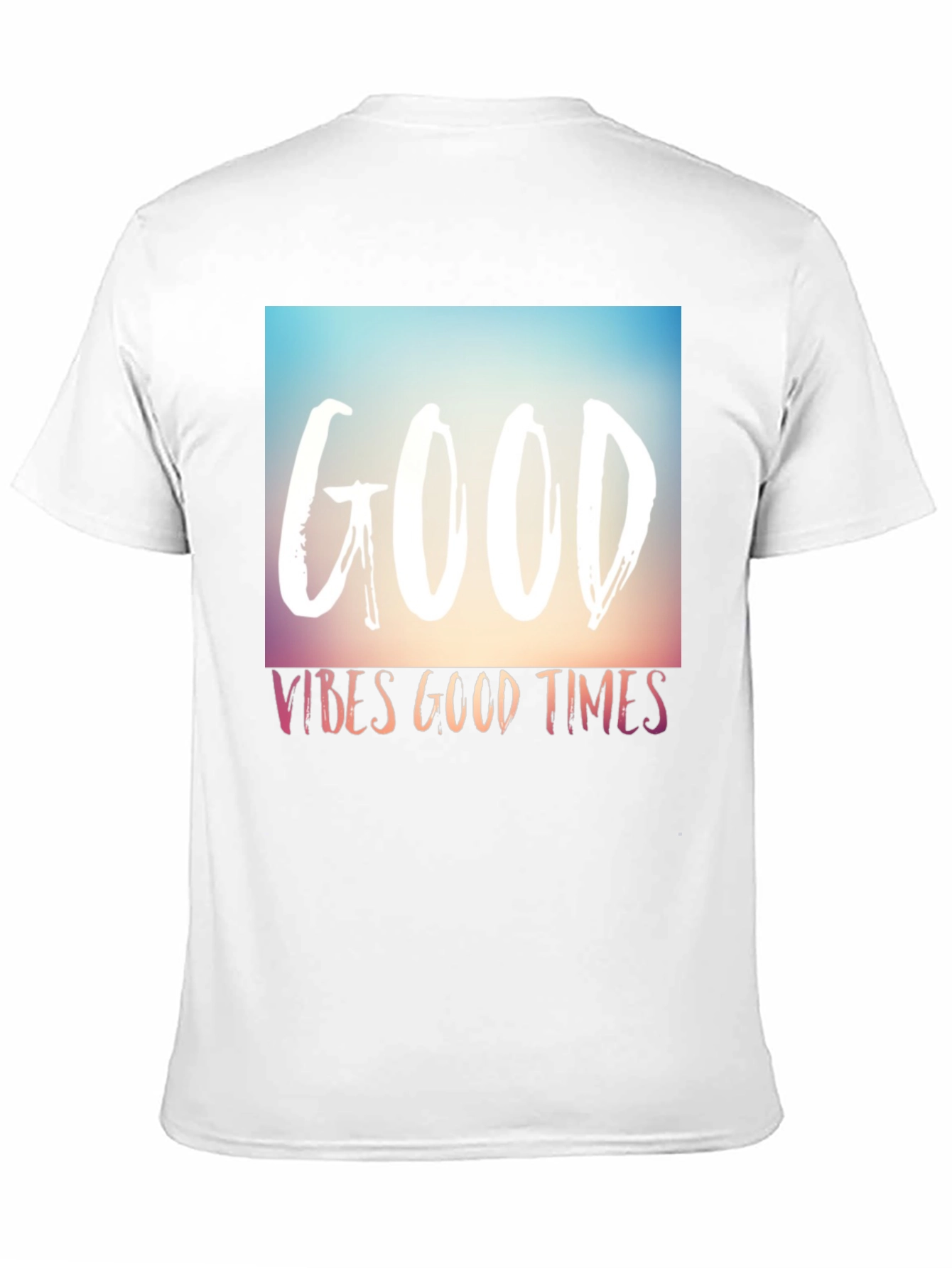 Good Vibes Good Times Graphic Tee - Black