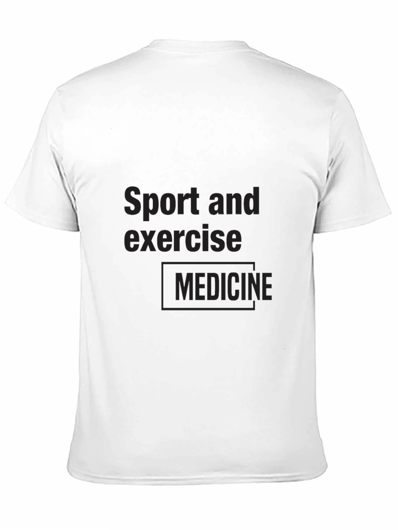 Sport and Exercise Medicine Black T-Shirt