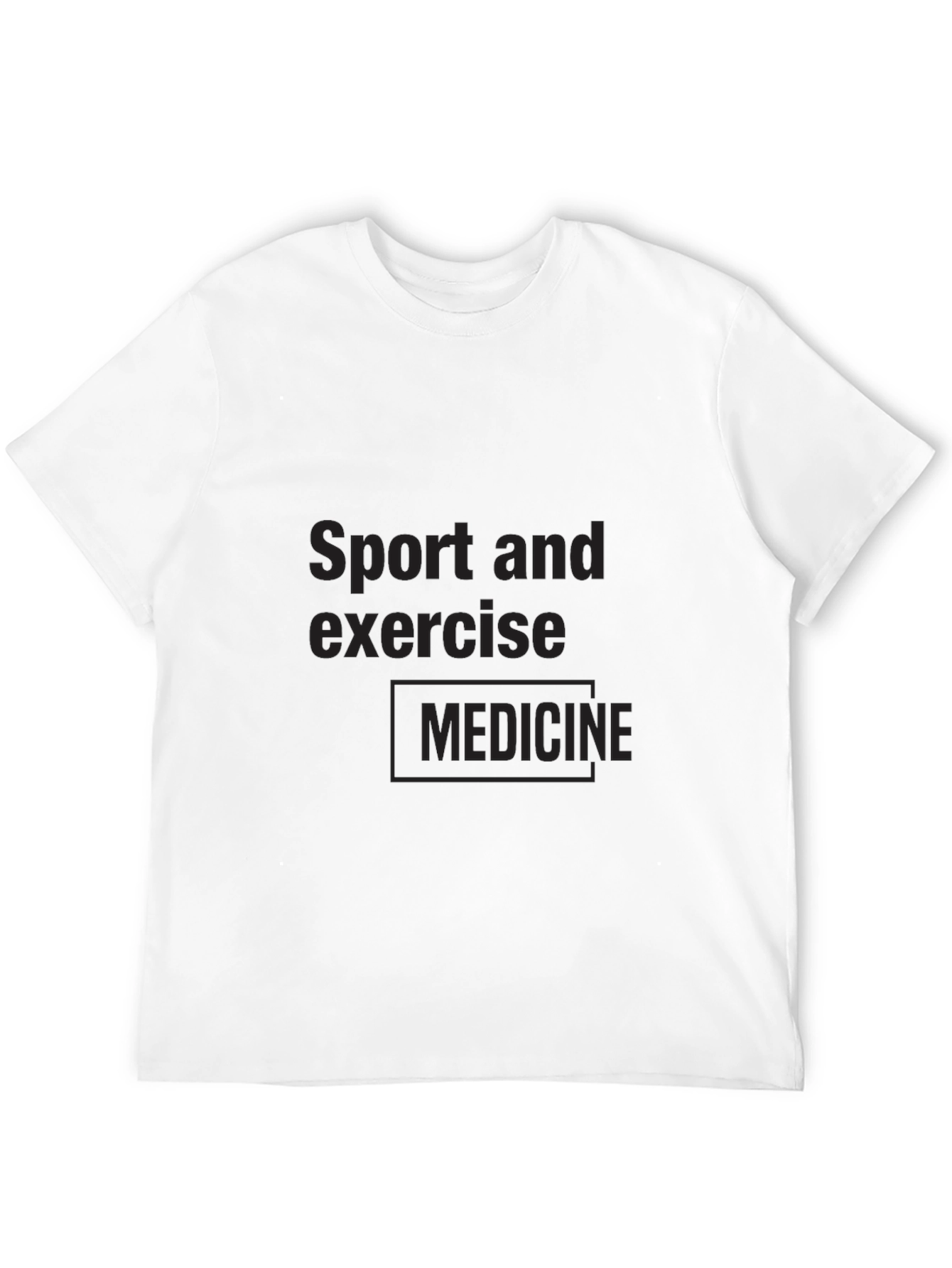 Sport and Exercise Medicine Black T-Shirt