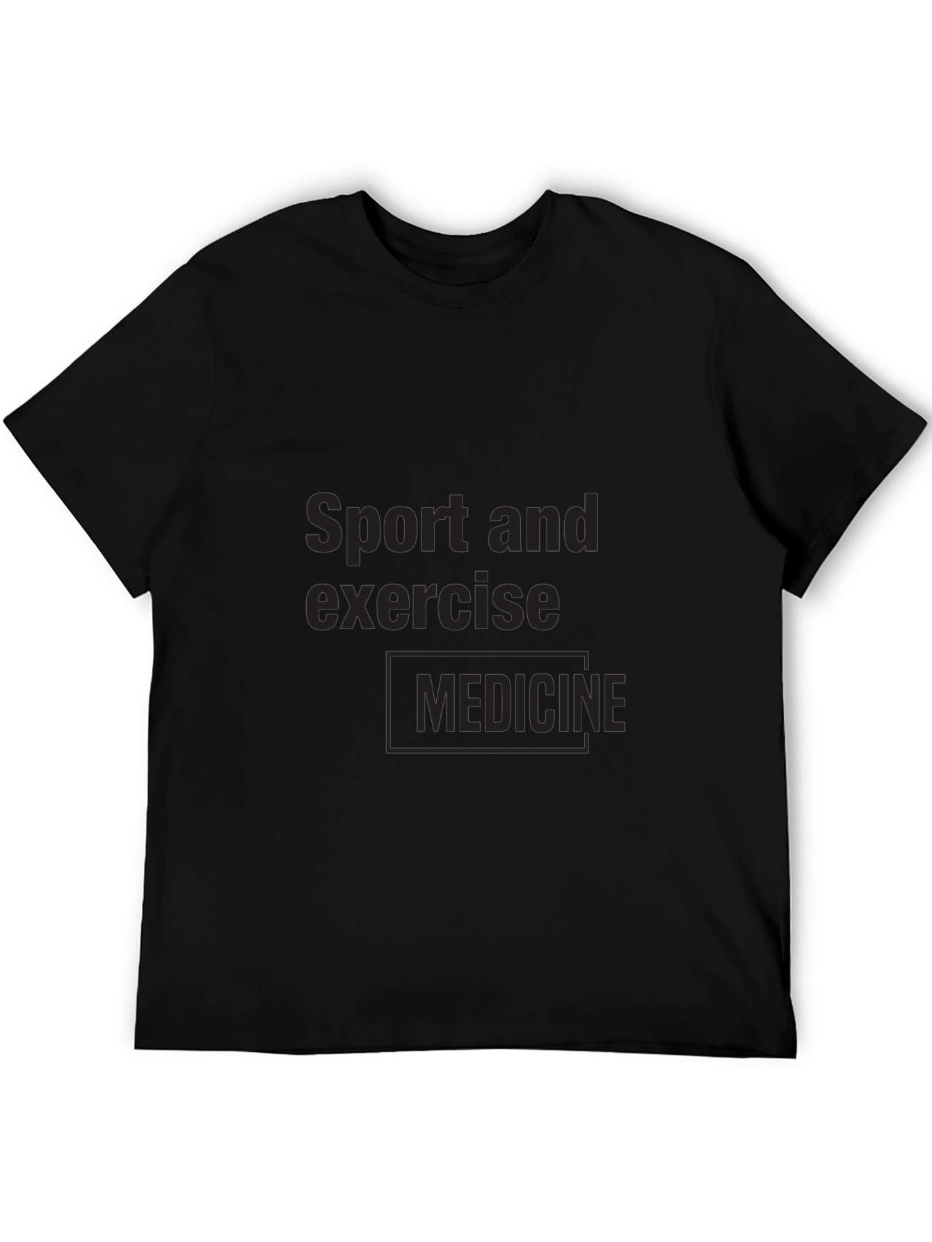 Sport and Exercise Medicine Black T-Shirt