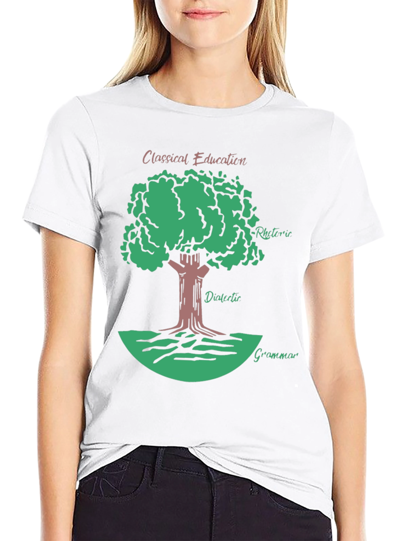Classical Education Tree T-Shirt - Grammar Rhetoric Dialectic