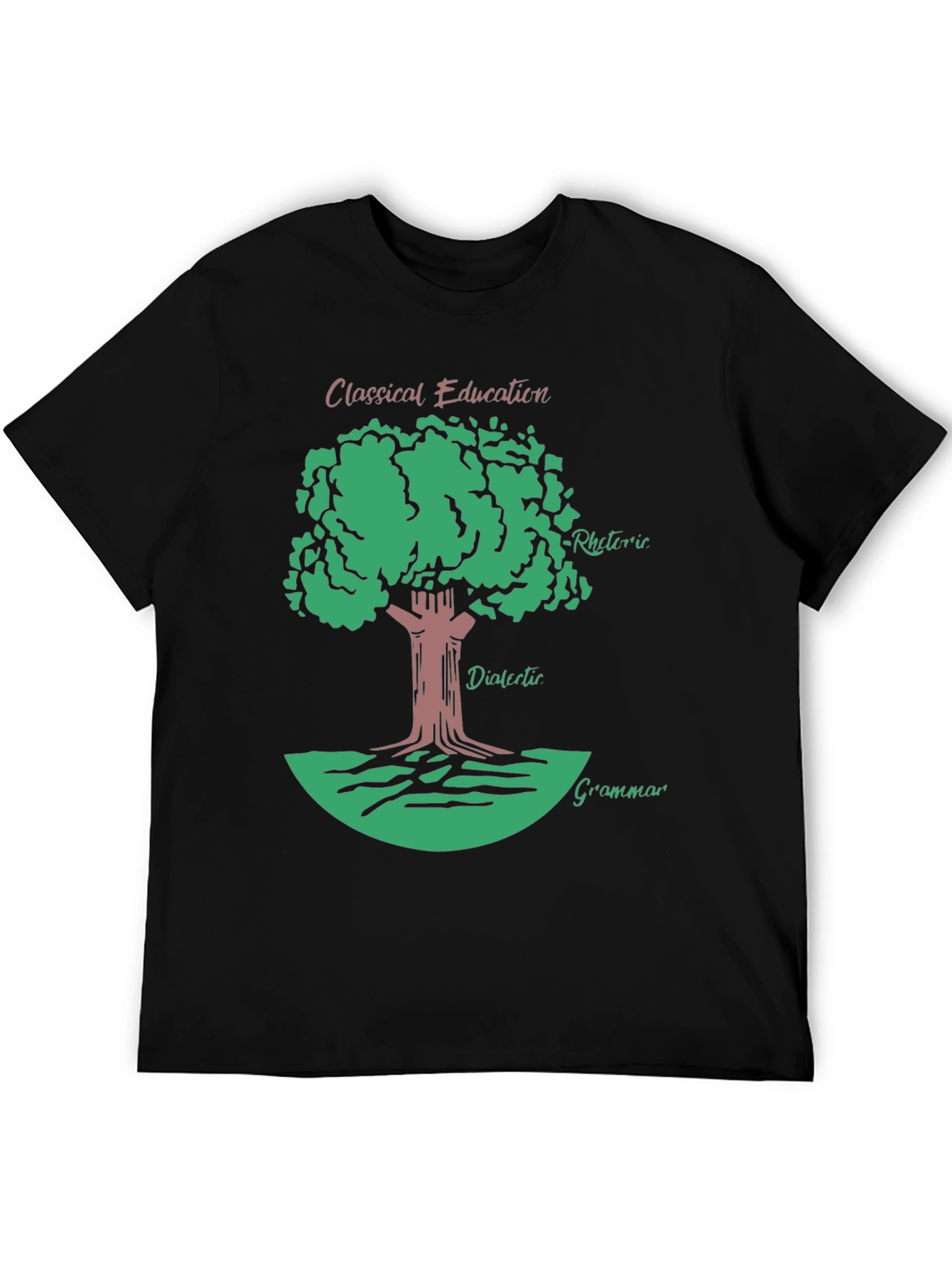Classical Education Tree T-Shirt - Grammar Rhetoric Dialectic