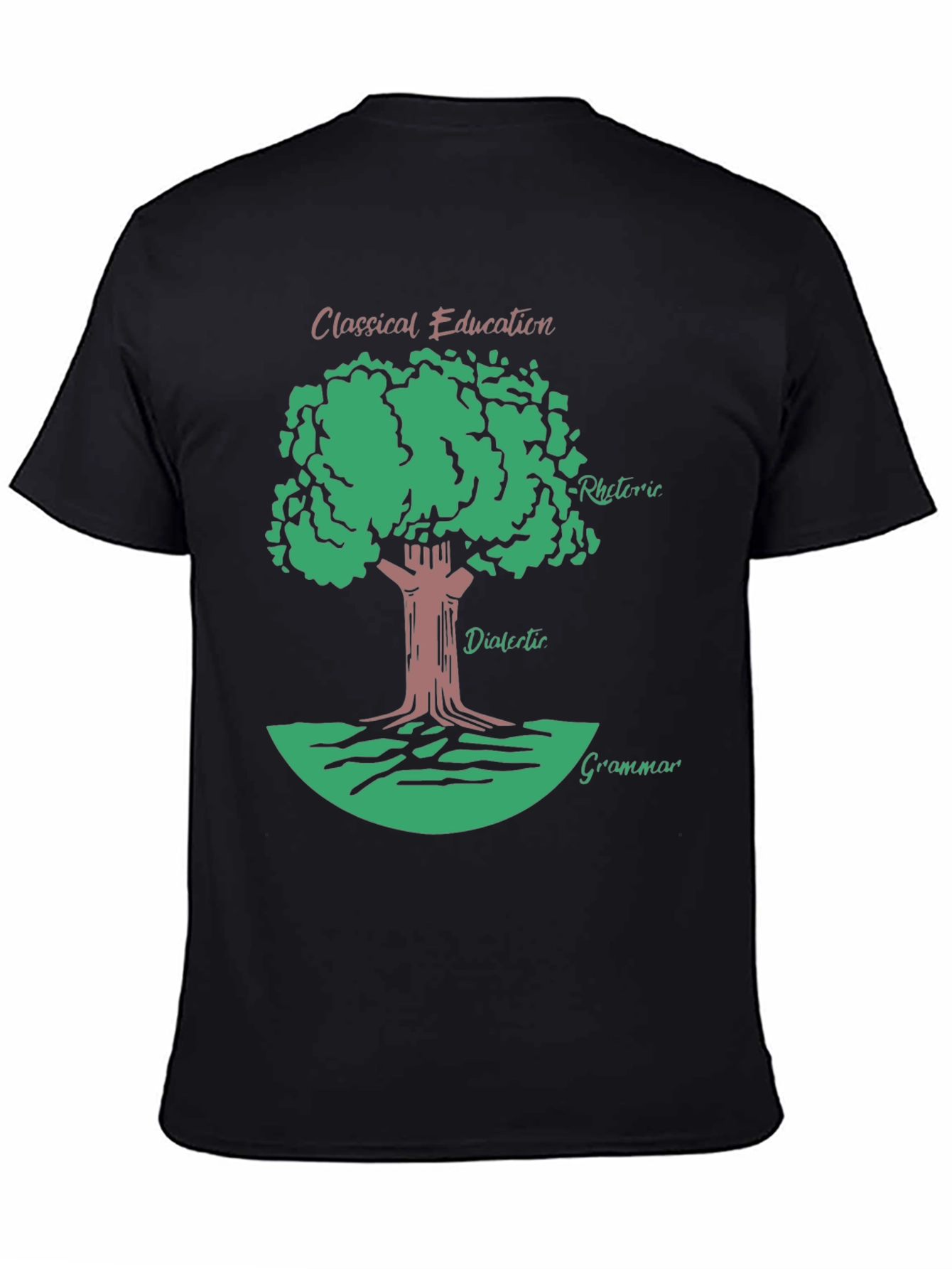 Classical Education Tree T-Shirt - Grammar Rhetoric Dialectic