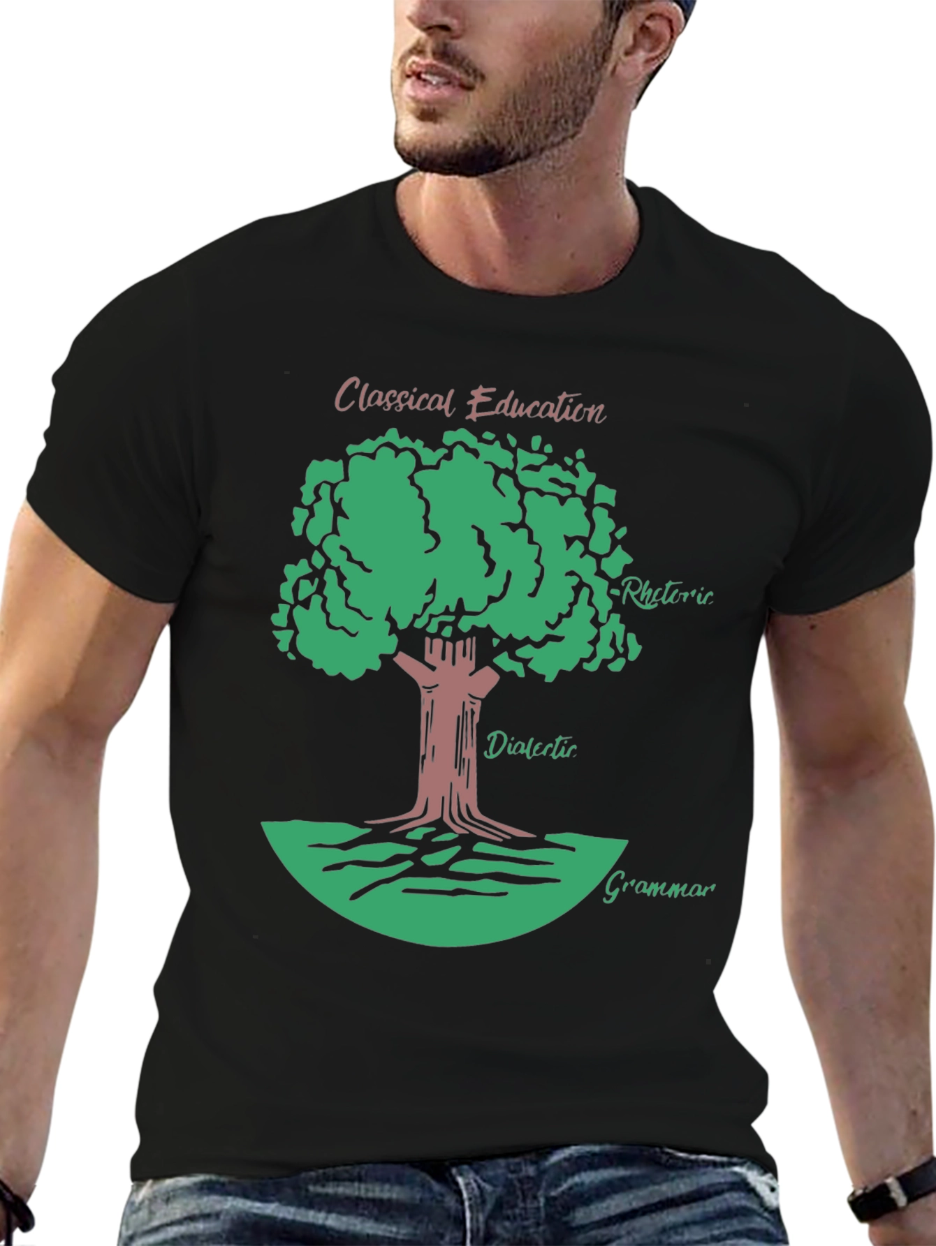 Classical Education Tree T-Shirt - Grammar Rhetoric Dialectic