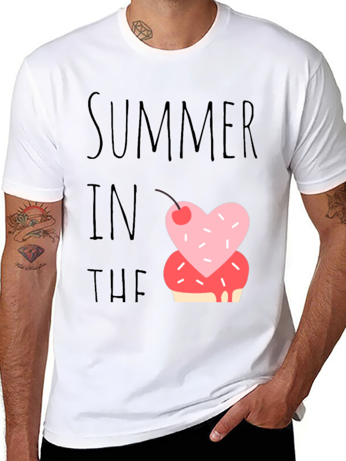 Summer Sweet Treat Tee - Fun Casual Shirt