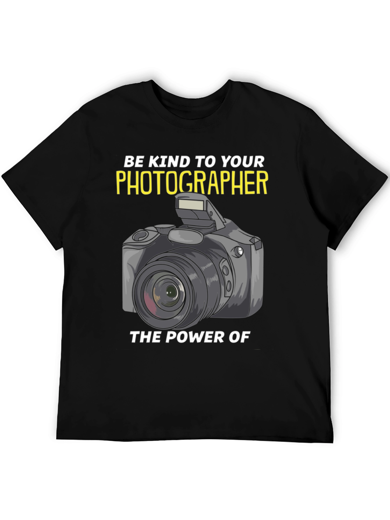 Photographer T-Shirt - Be Kind Graphic Tee