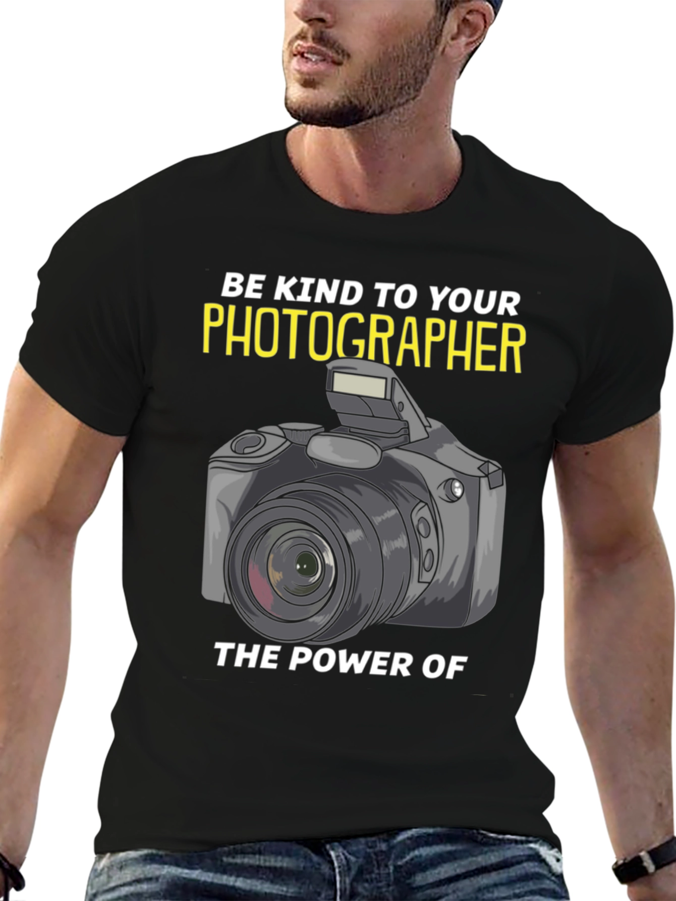 Photographer T-Shirt - Be Kind Graphic Tee
