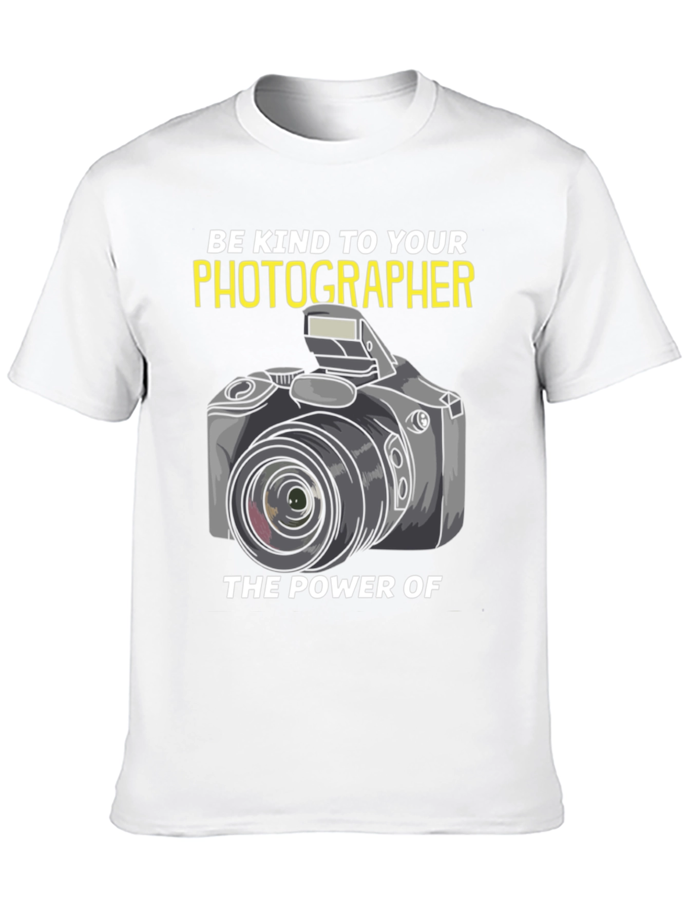 Photographer T-Shirt - Be Kind Graphic Tee