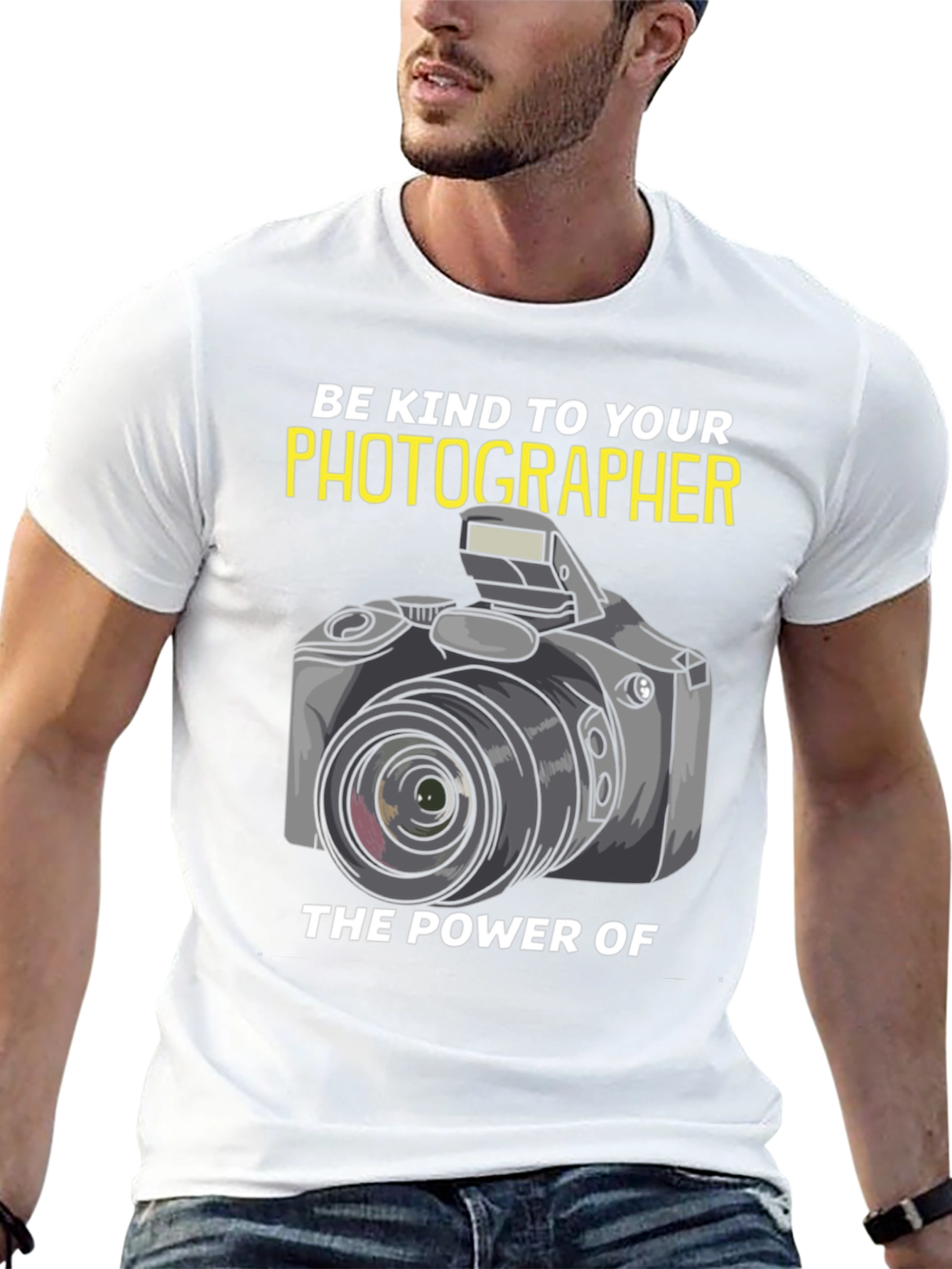 Photographer T-Shirt - Be Kind Graphic Tee