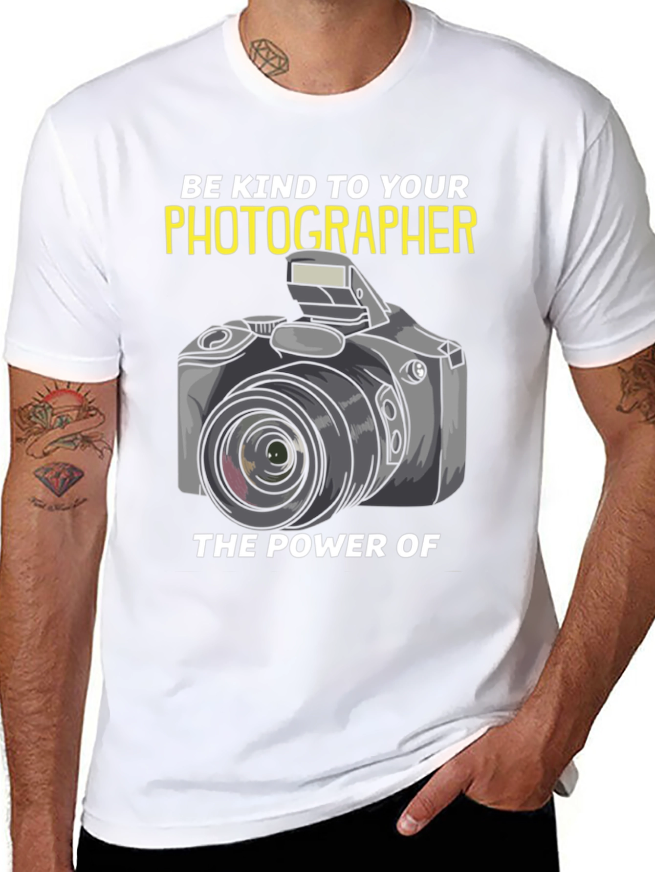 Photographer T-Shirt - Be Kind Graphic Tee