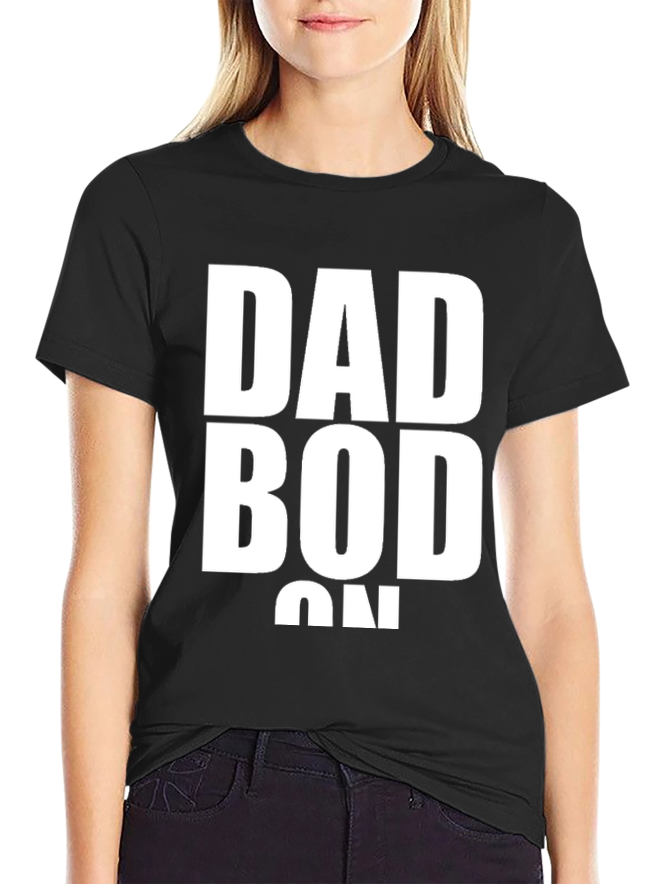 Dad Bod On T-Shirt - Funny Graphic Tee