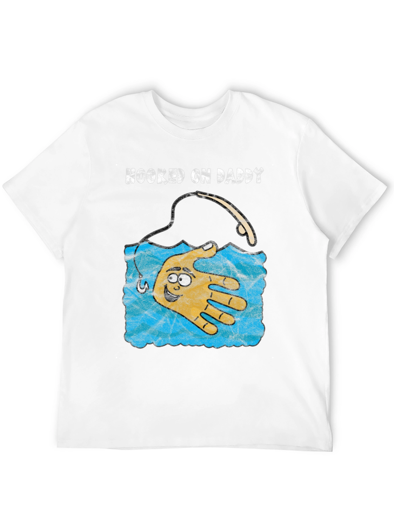 Hooked on Daddy Graphic T-Shirt
