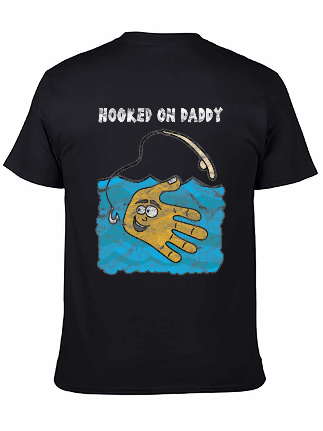 Hooked on Daddy Graphic T-Shirt