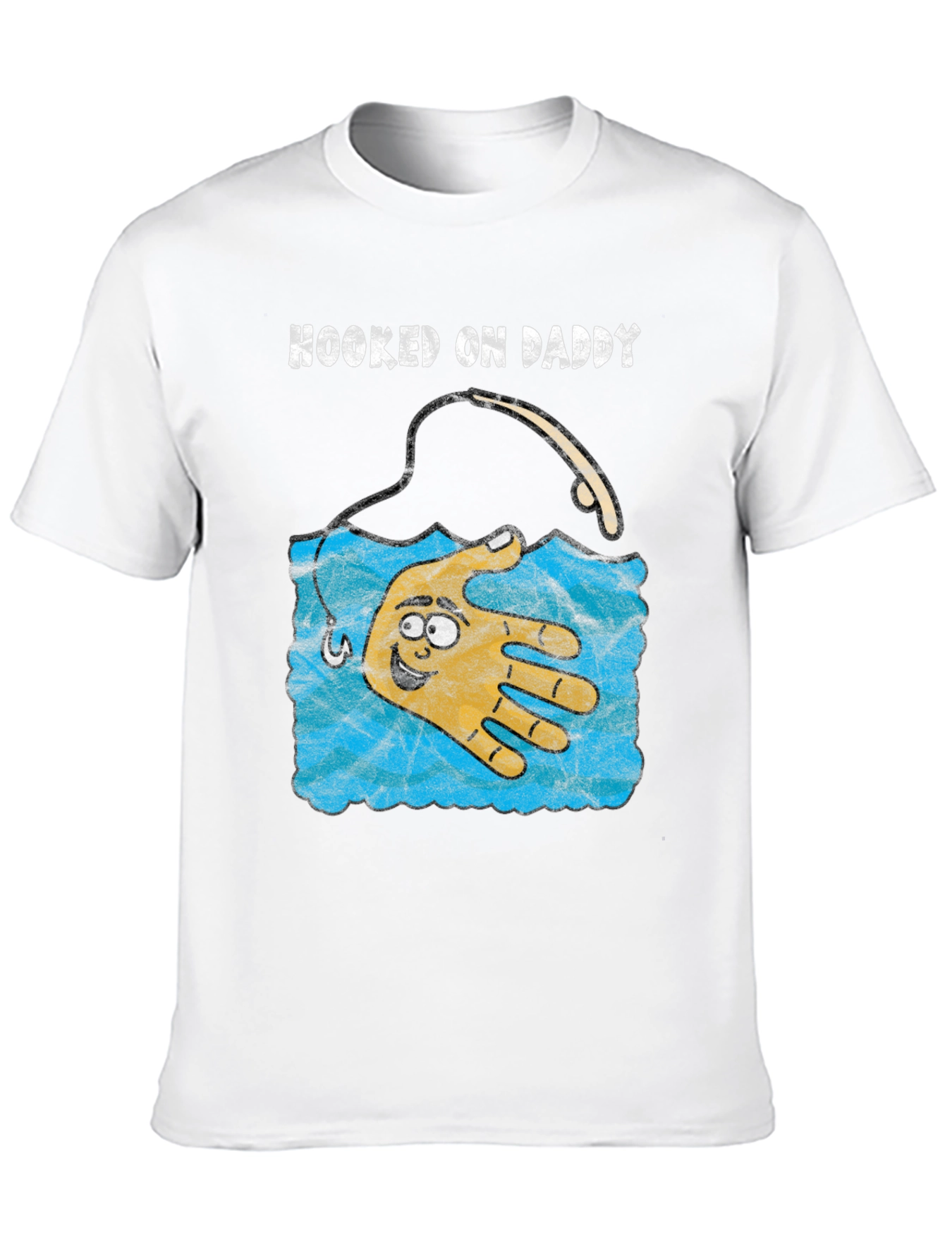 Hooked on Daddy Graphic T-Shirt