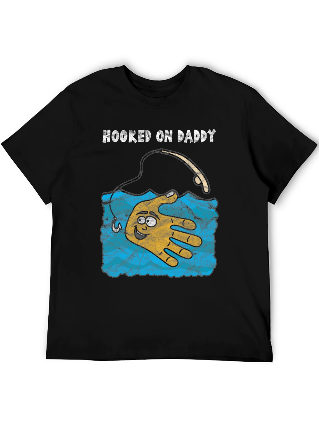 Hooked on Daddy Graphic T-Shirt