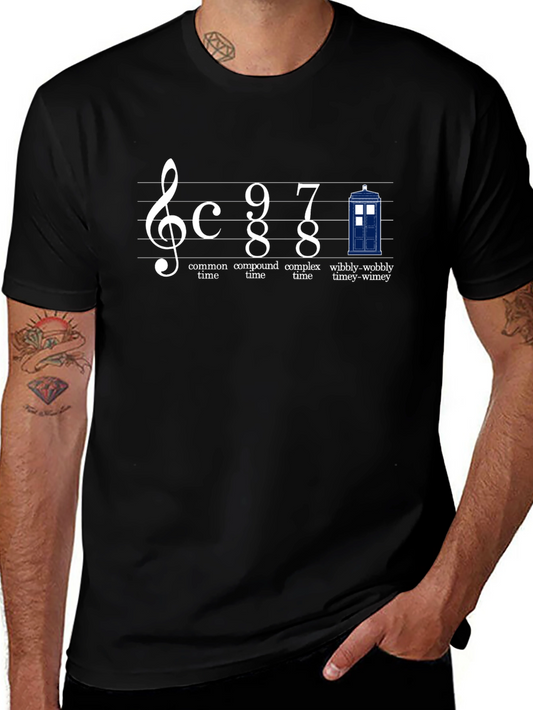 Doctor Who Time Music T-Shirt