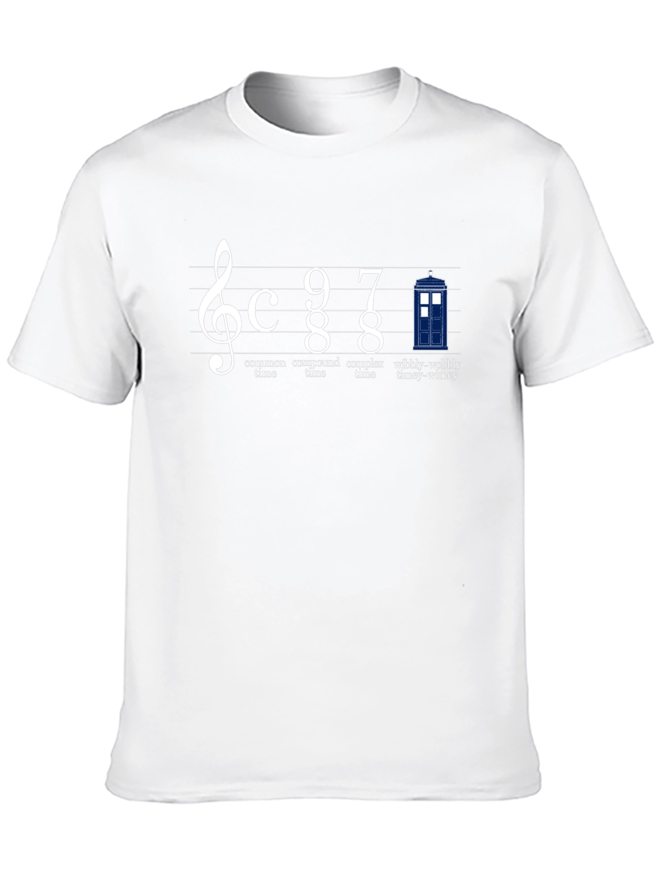 Doctor Who Time Music T-Shirt