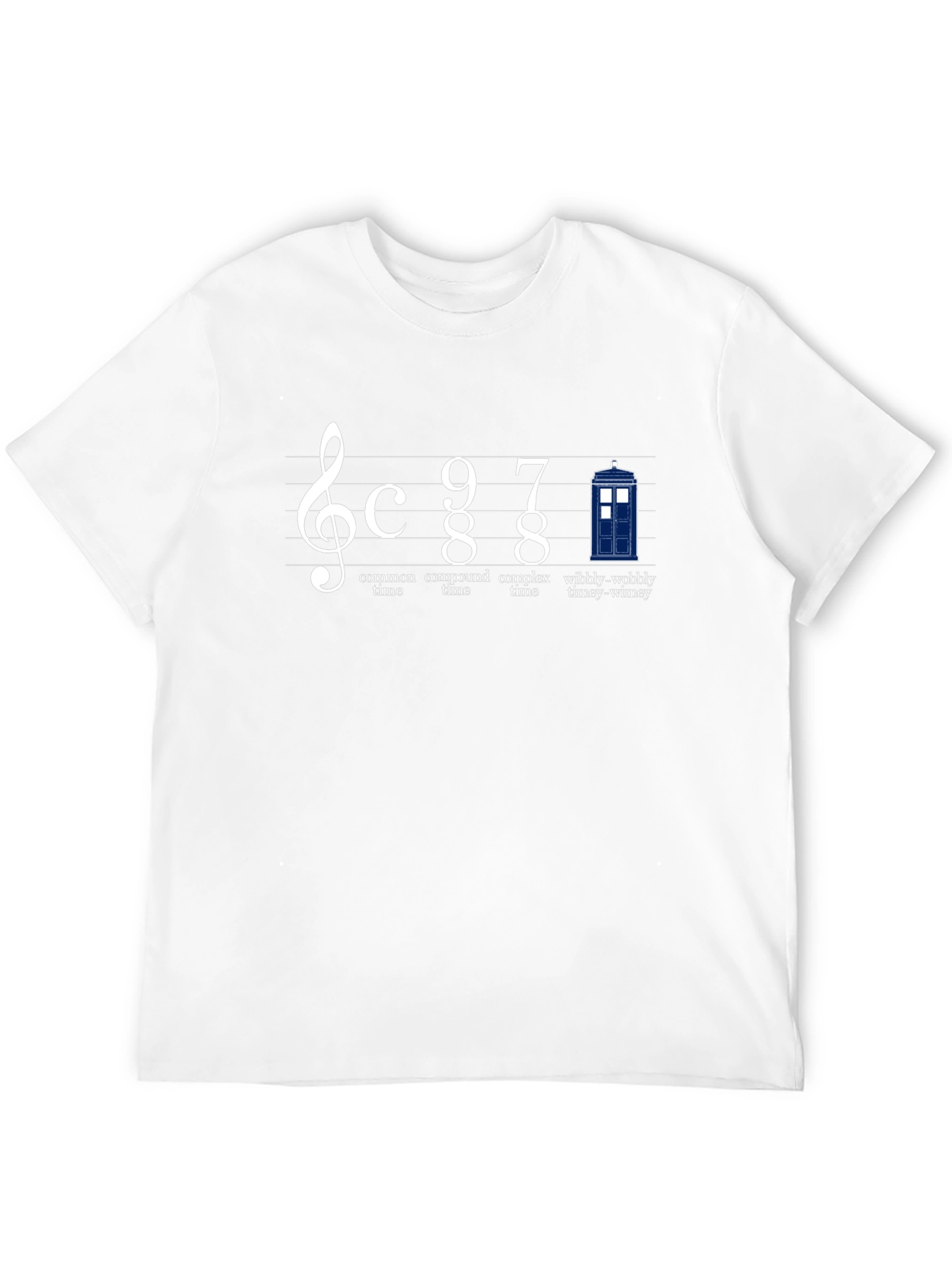 Doctor Who Time Music T-Shirt