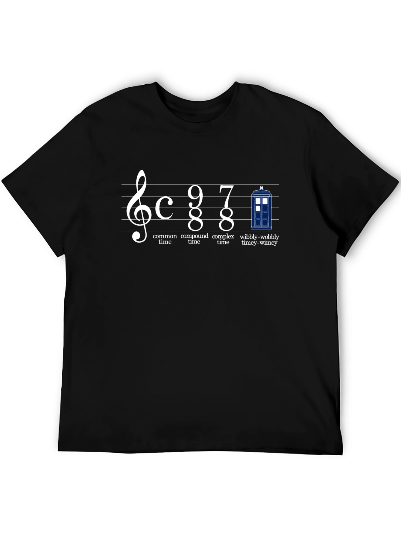 Doctor Who Time Music T-Shirt