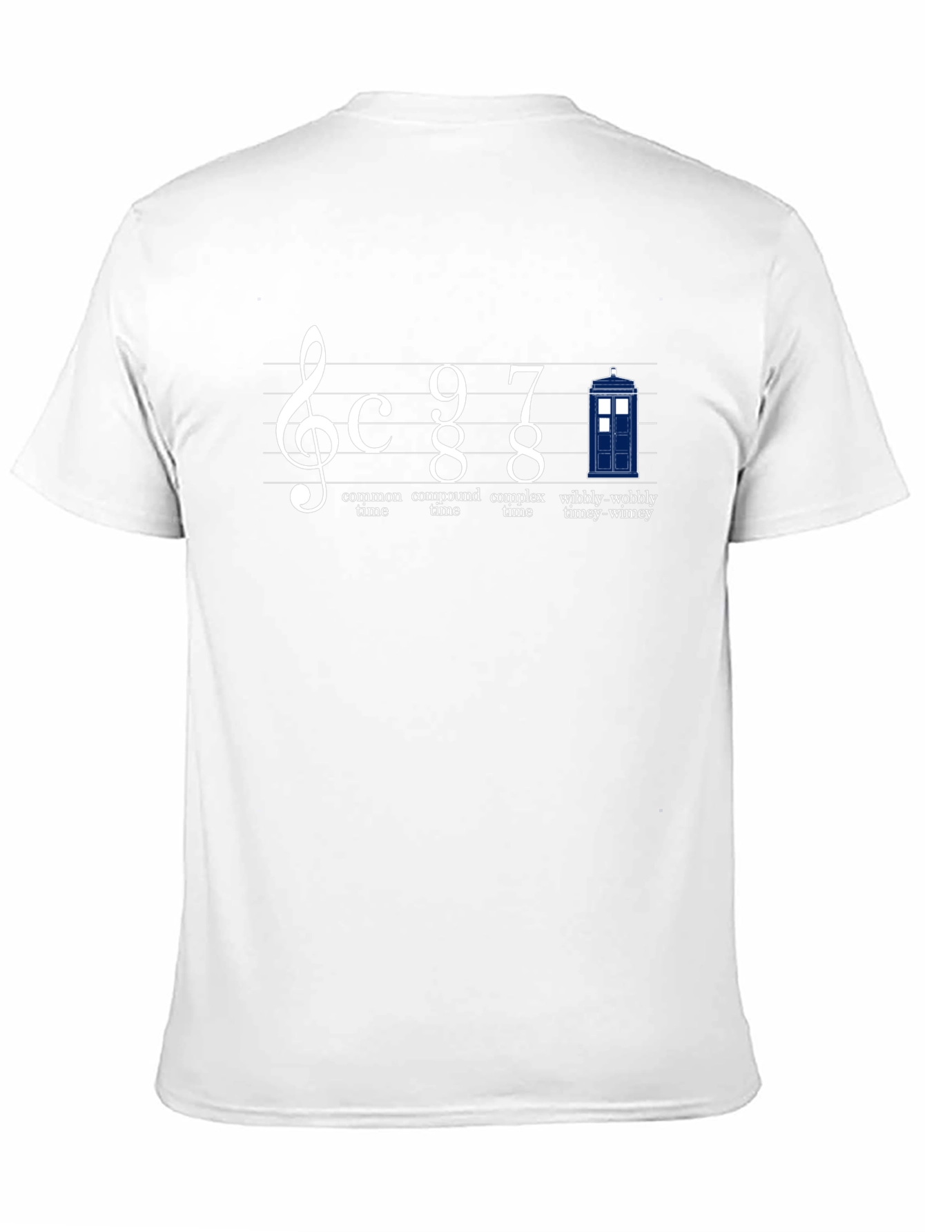 Doctor Who Time Music T-Shirt