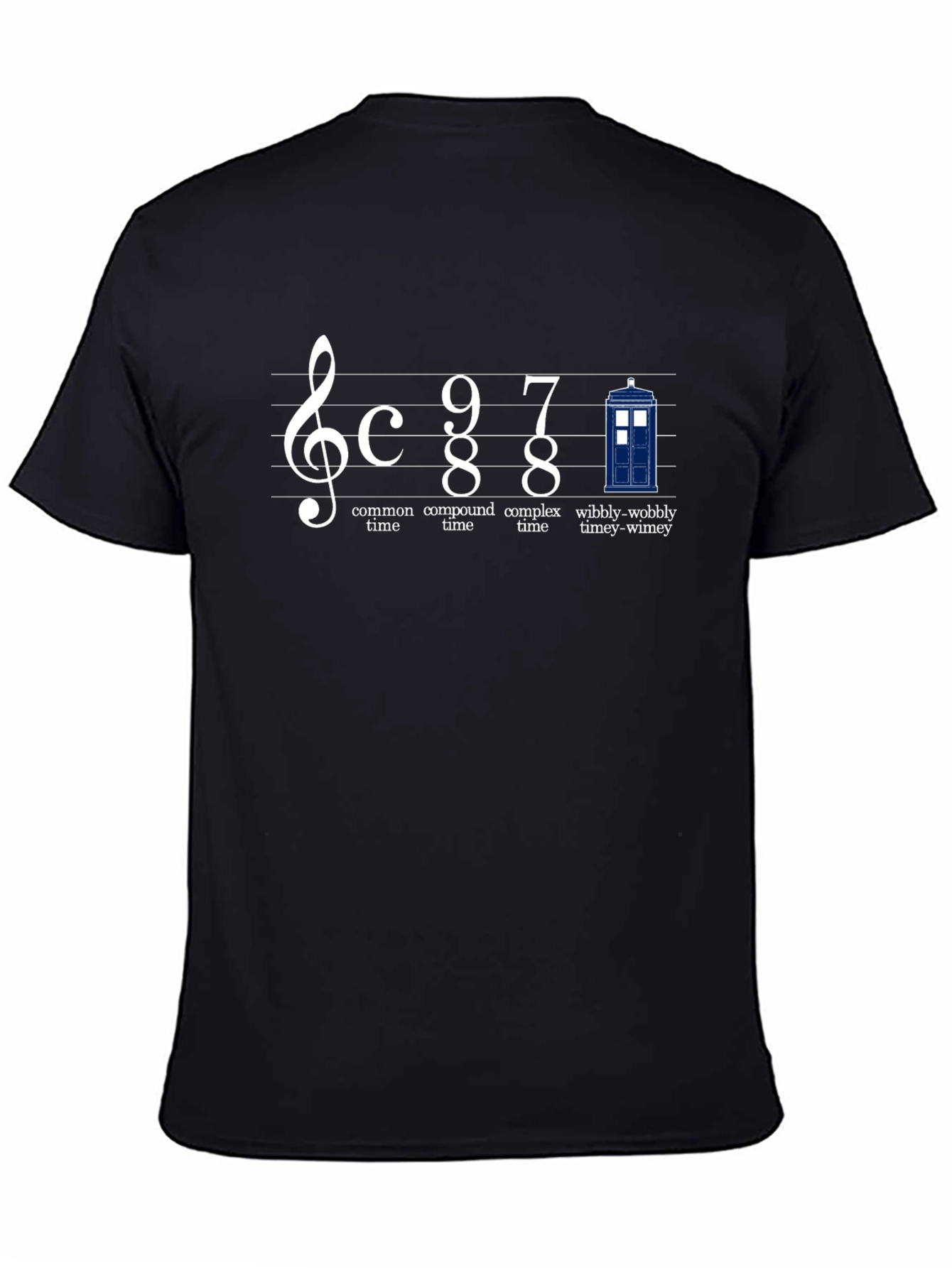 Doctor Who Time Music T-Shirt