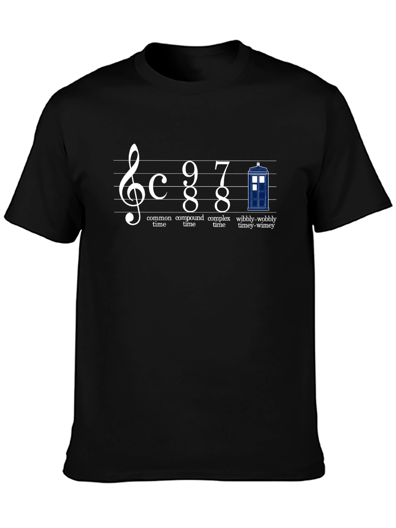 Doctor Who Time Music T-Shirt
