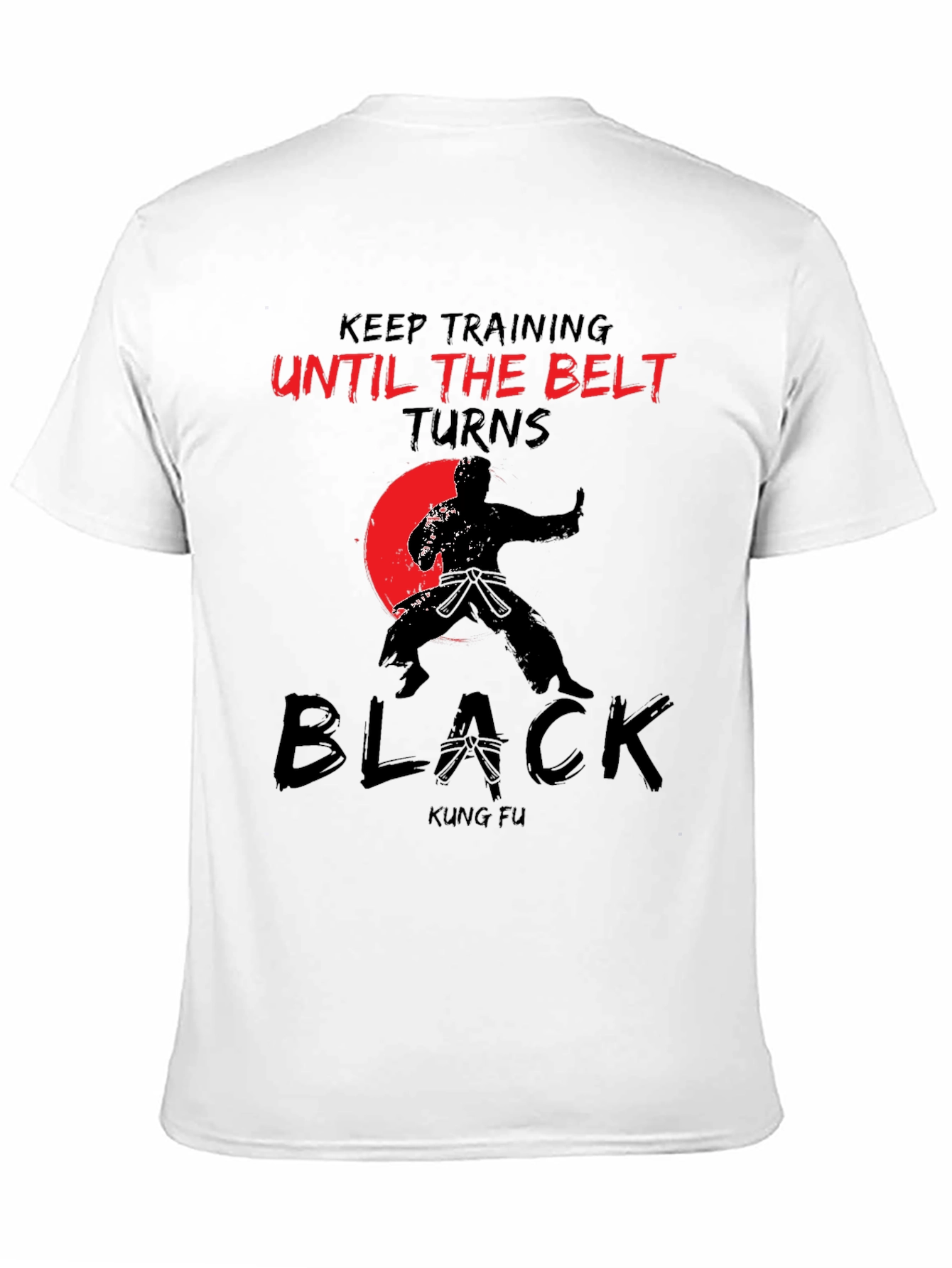 Kung Fu Black Belt Training T-Shirt