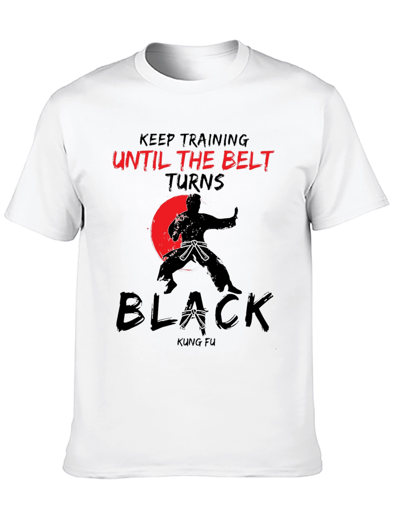Kung Fu Black Belt Training T-Shirt