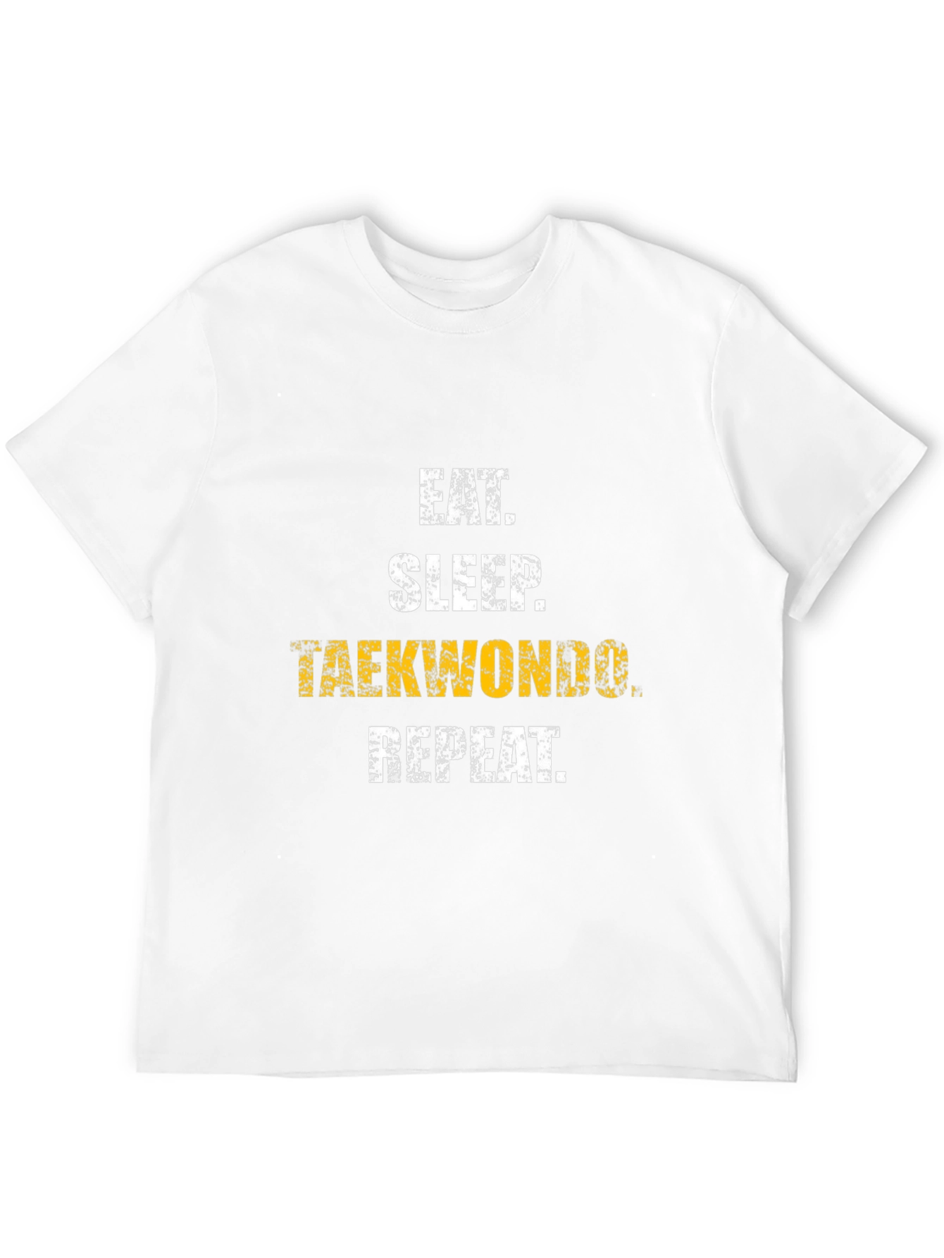 Eat Sleep Taekwondo Repeat Black T-Shirt