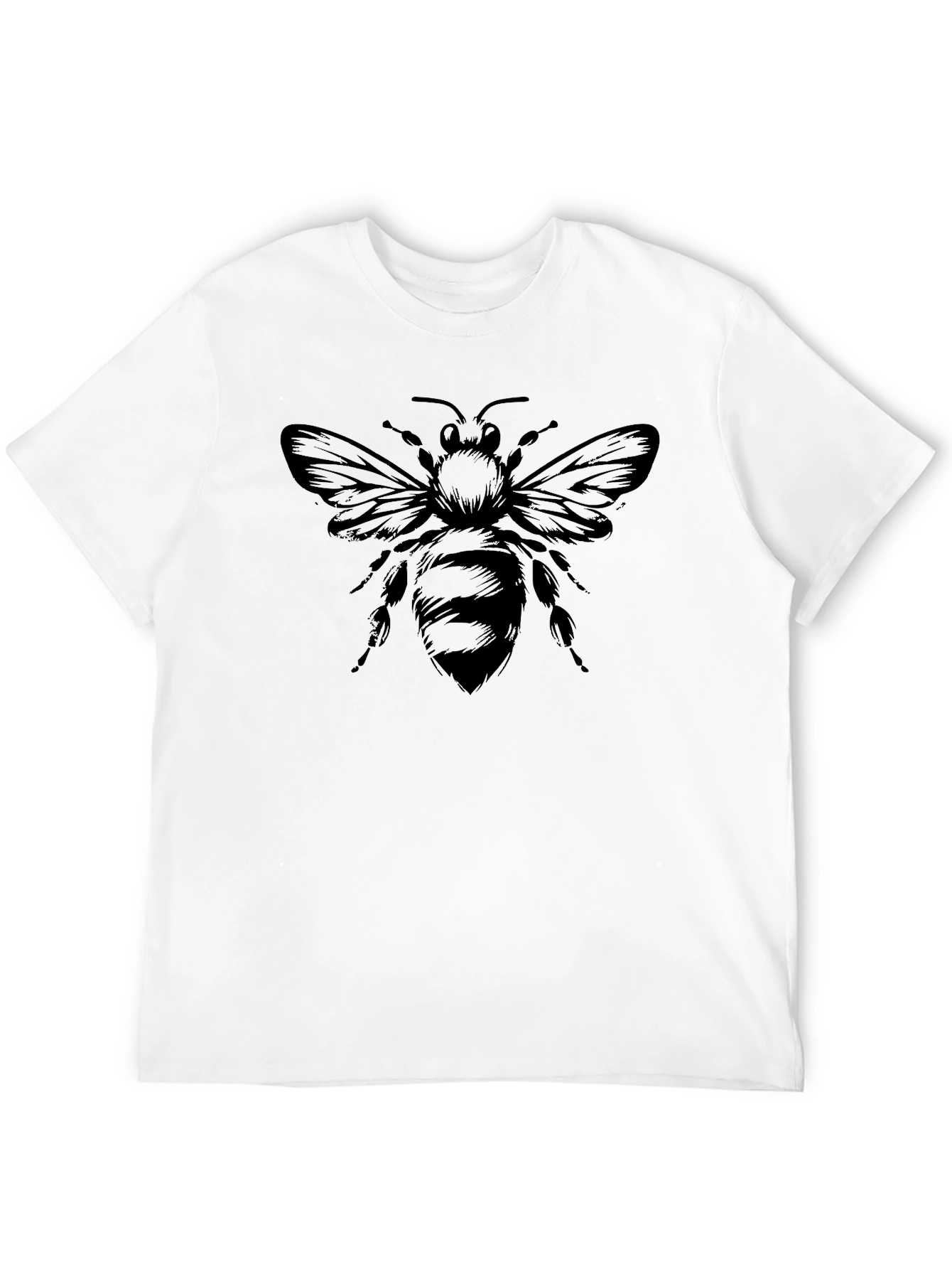 Black Bee Graphic Tee - Stylish & Comfortable
