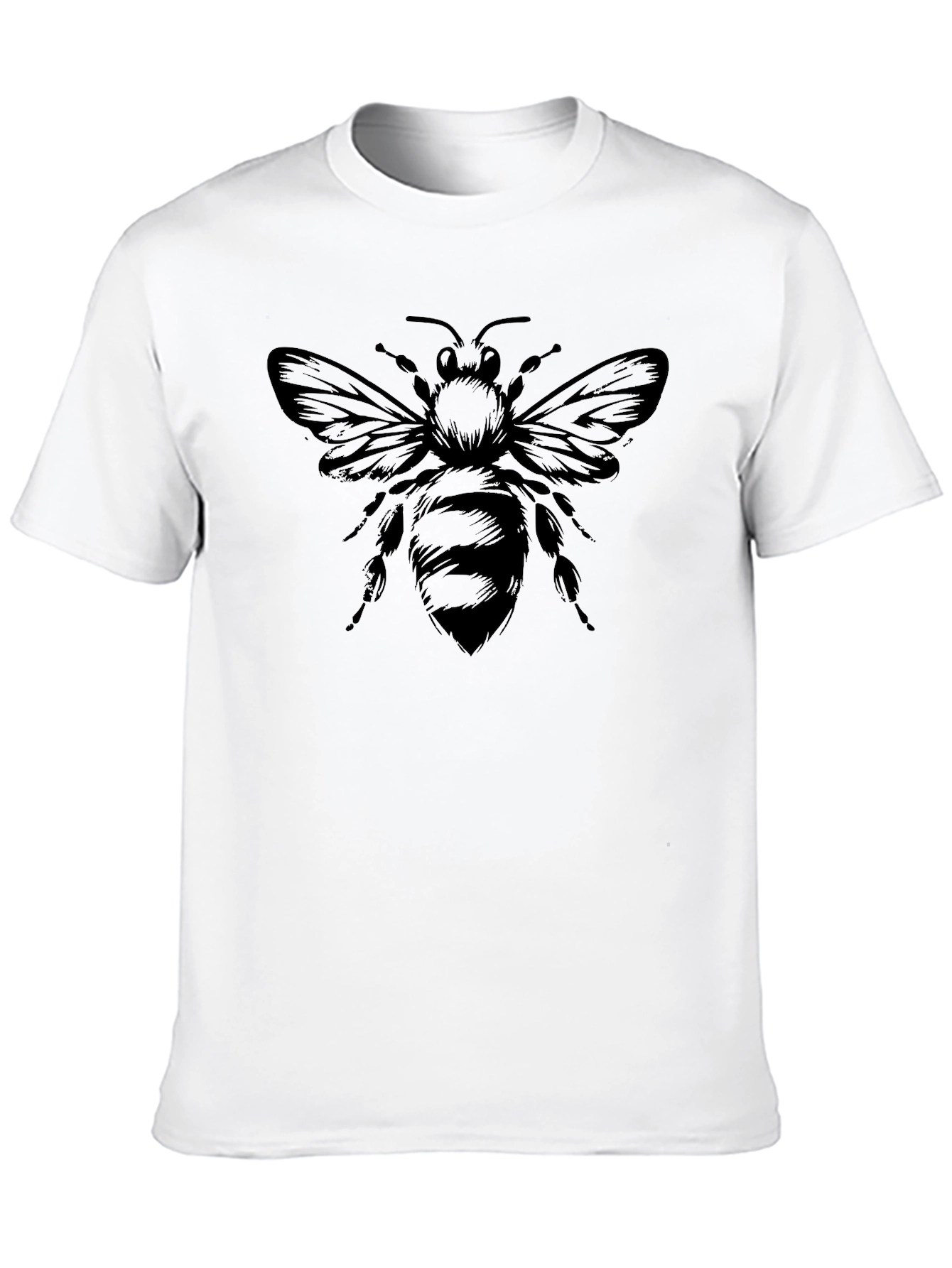 Black Bee Graphic Tee - Stylish & Comfortable