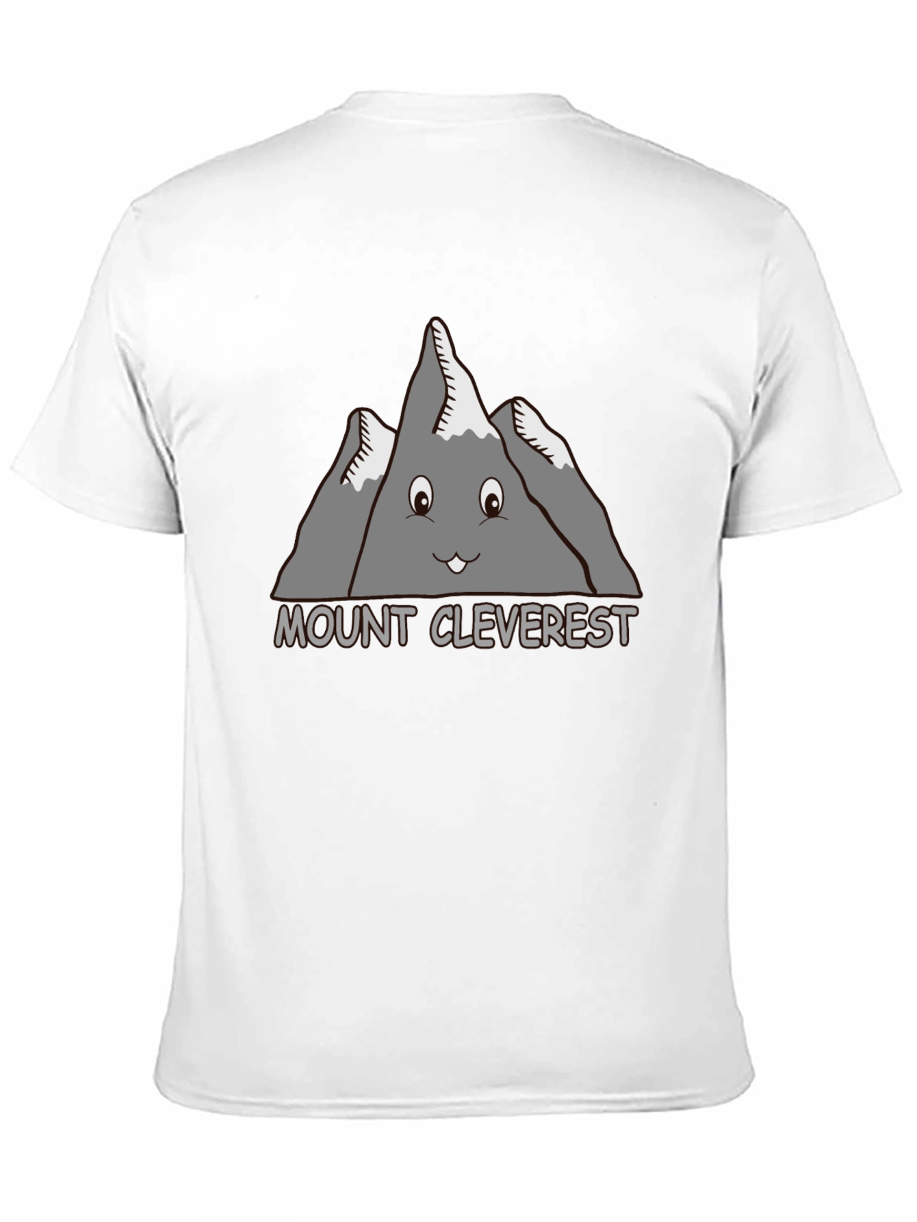 Mount Cleverest Graphic T-Shirt - Fun Mountain Tee
