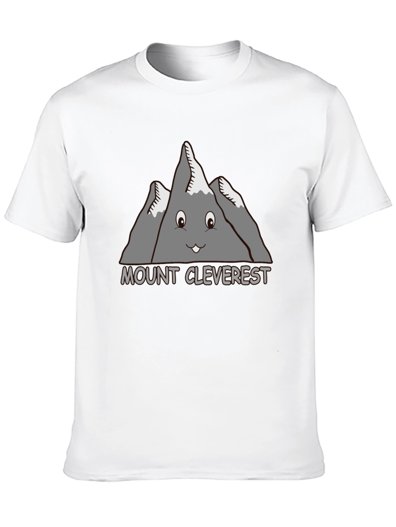 Mount Cleverest Graphic T-Shirt - Fun Mountain Tee