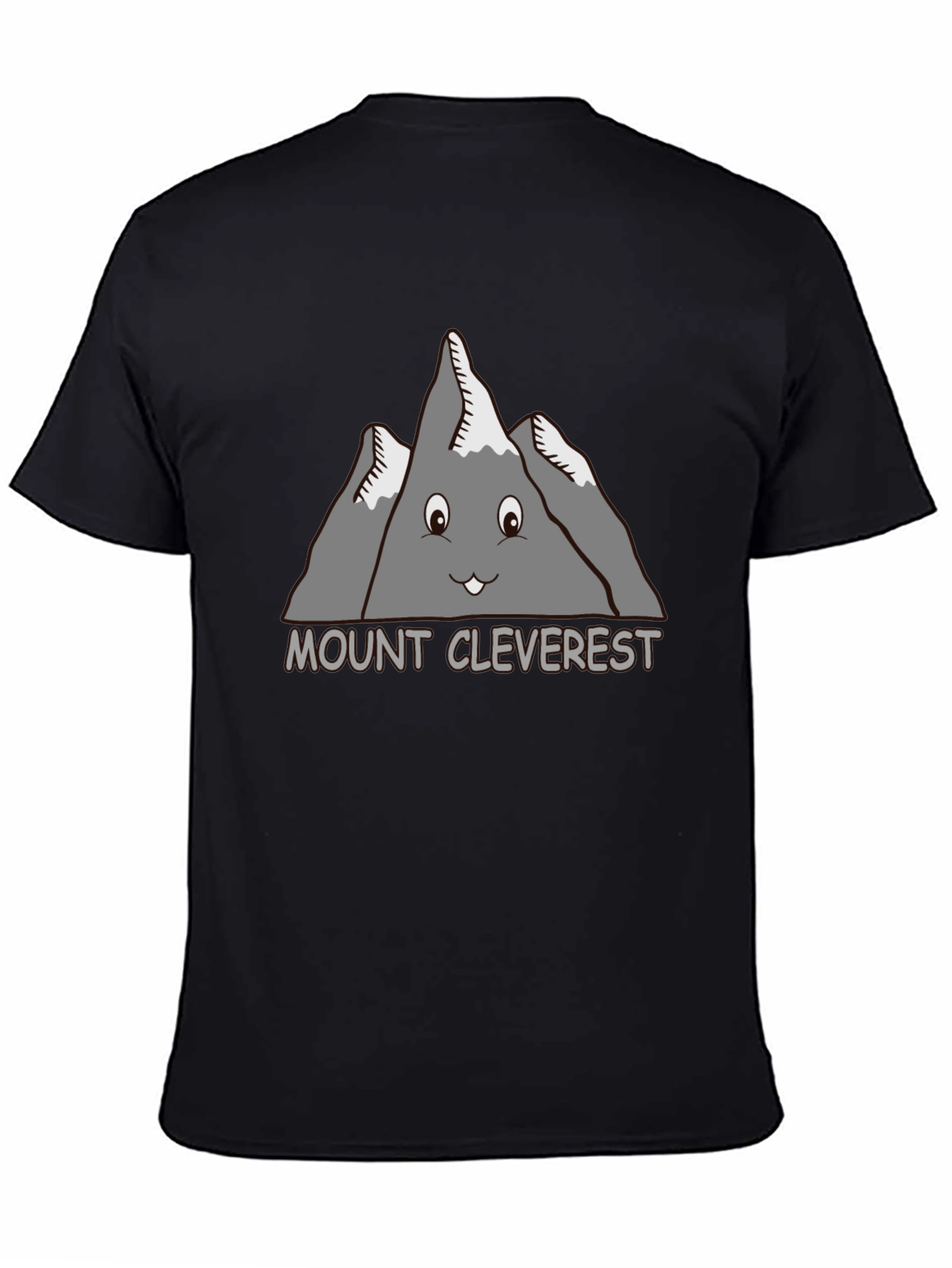 Mount Cleverest Graphic T-Shirt - Fun Mountain Tee