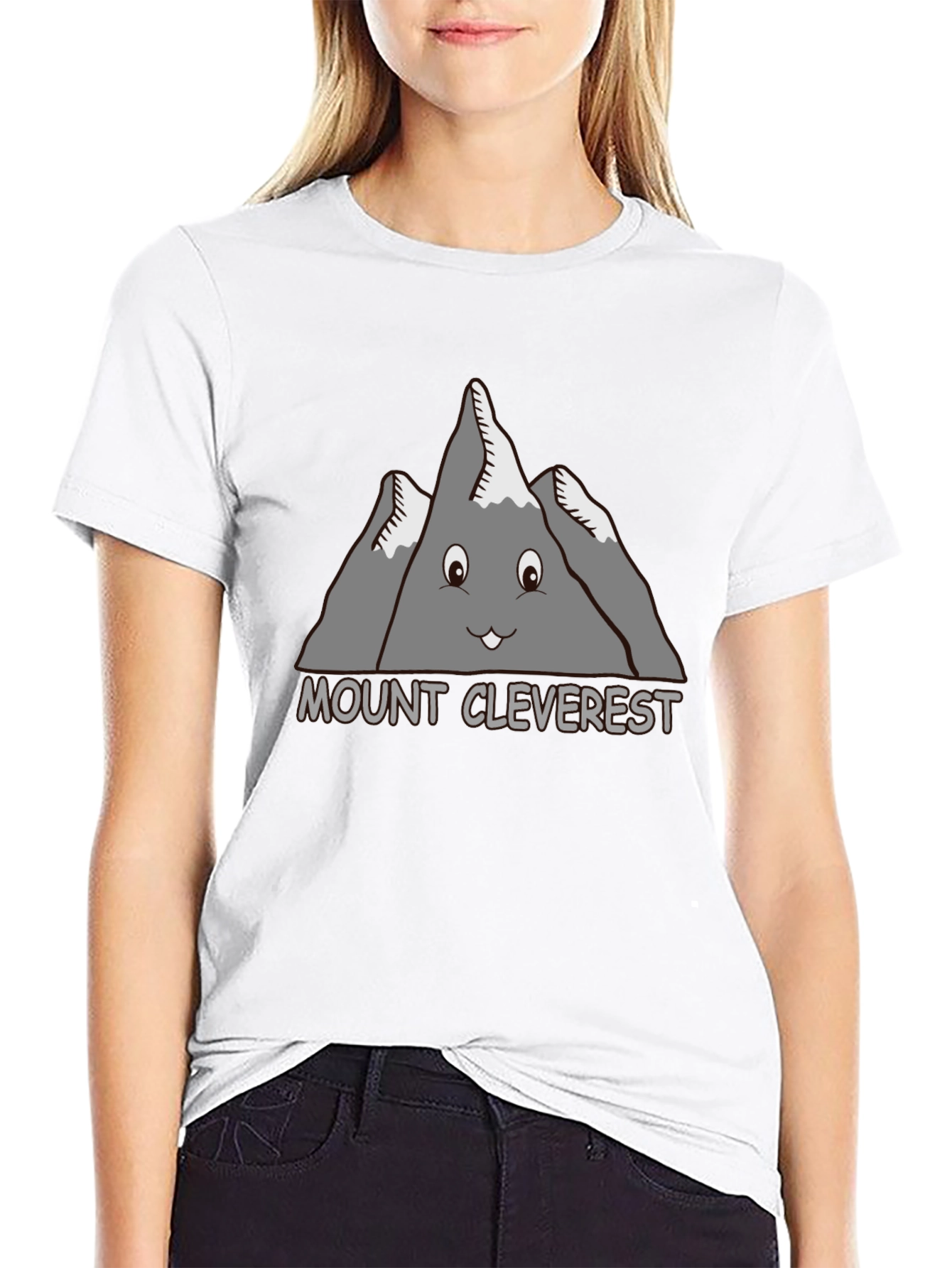 Mount Cleverest Graphic T-Shirt - Fun Mountain Tee