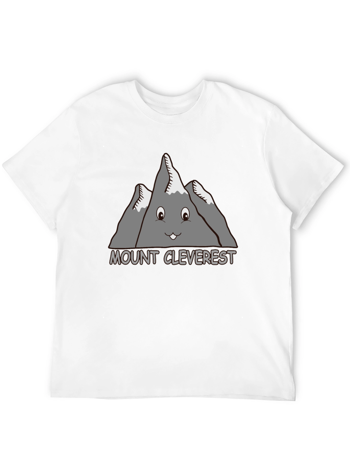 Mount Cleverest Graphic T-Shirt - Fun Mountain Tee