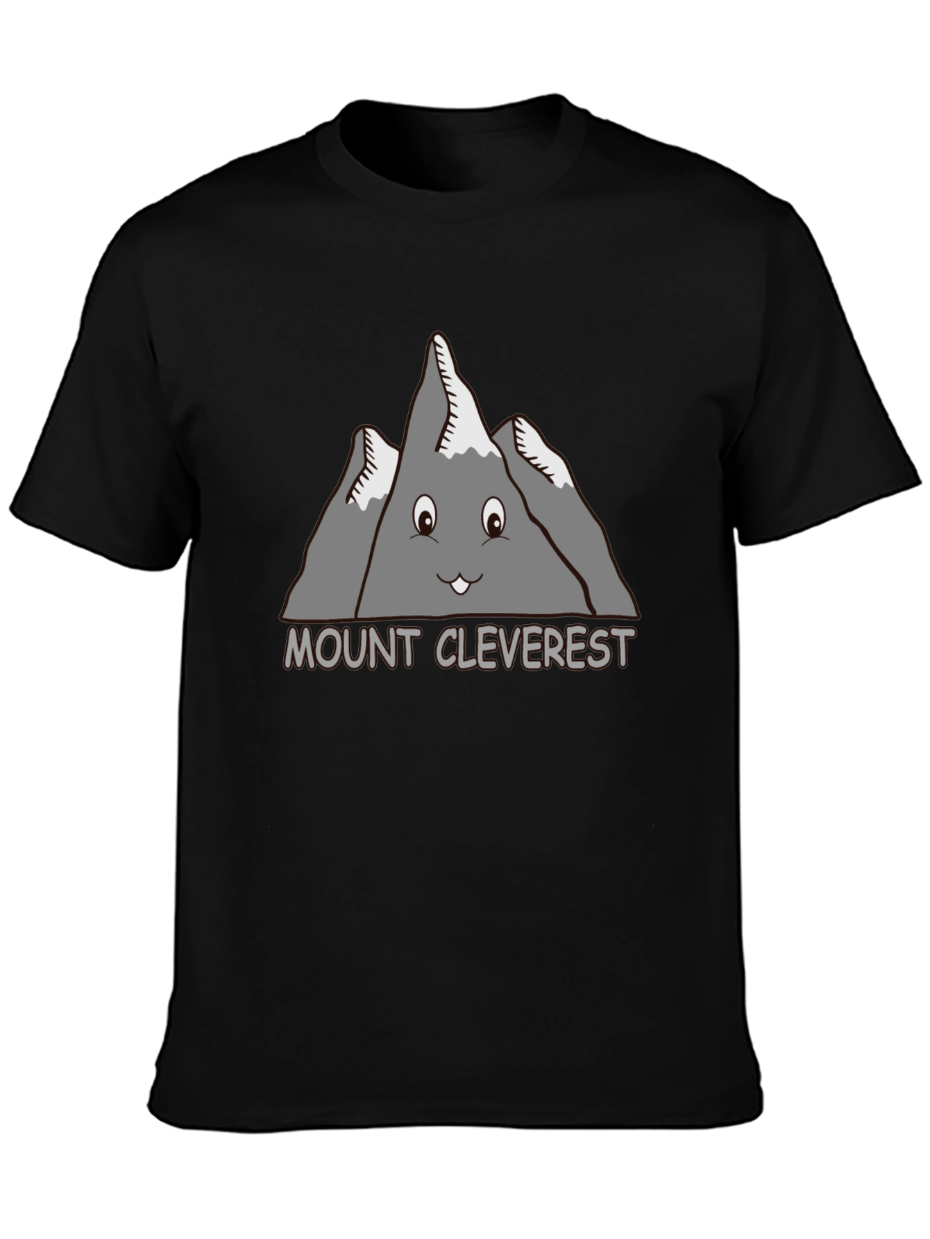Mount Cleverest Graphic T-Shirt - Fun Mountain Tee