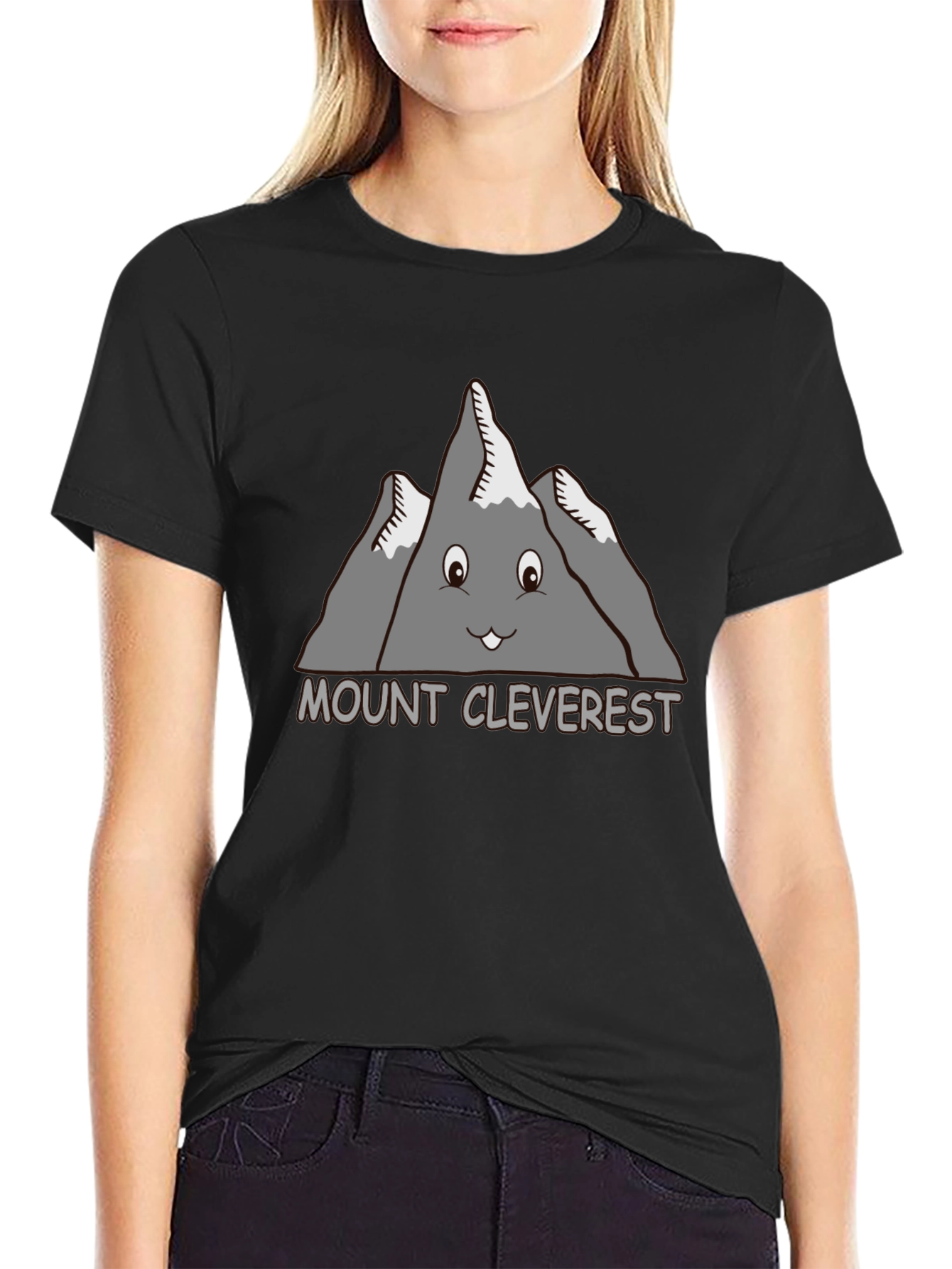 Mount Cleverest Graphic T-Shirt - Fun Mountain Tee