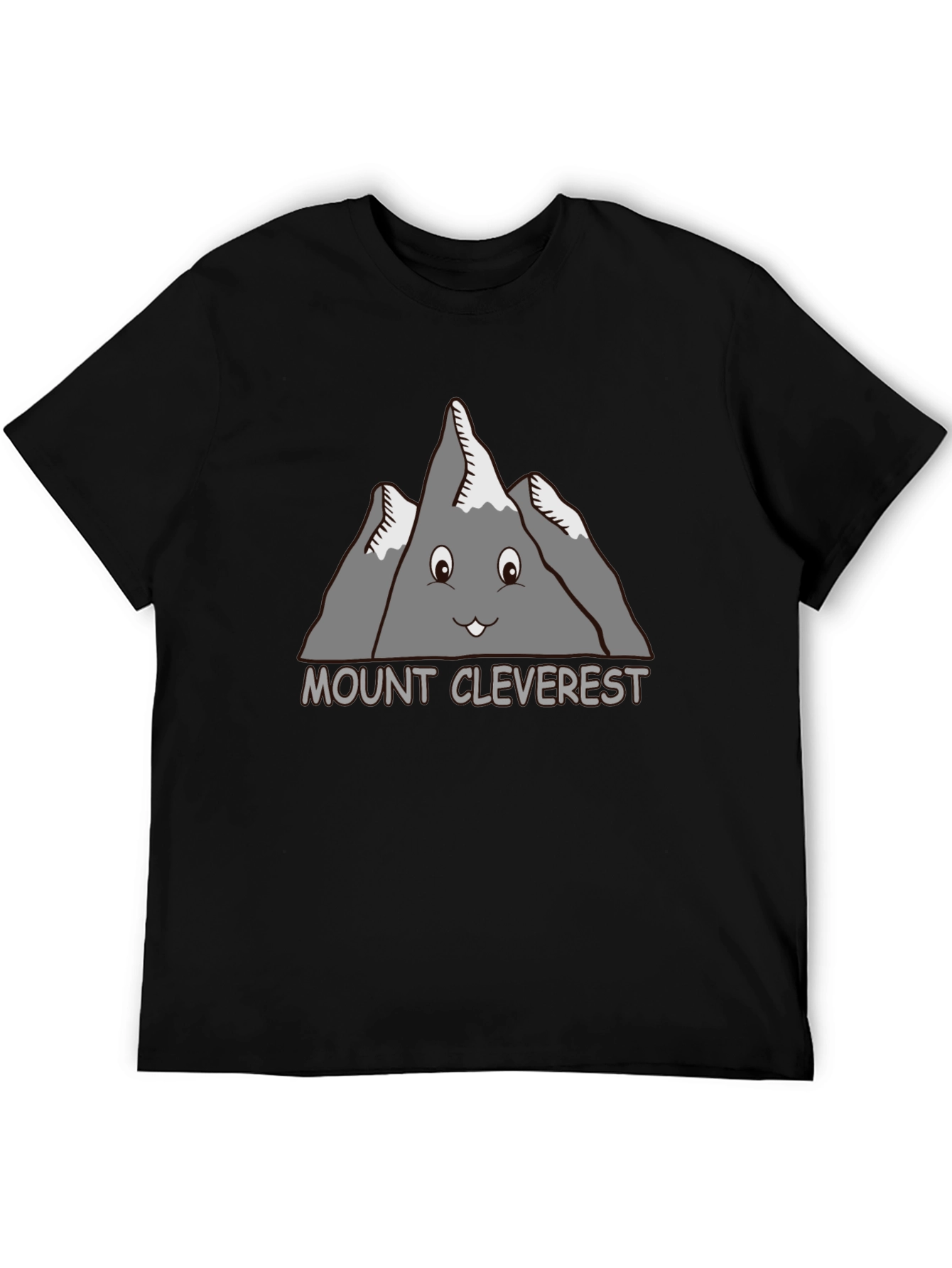 Mount Cleverest Graphic T-Shirt - Fun Mountain Tee