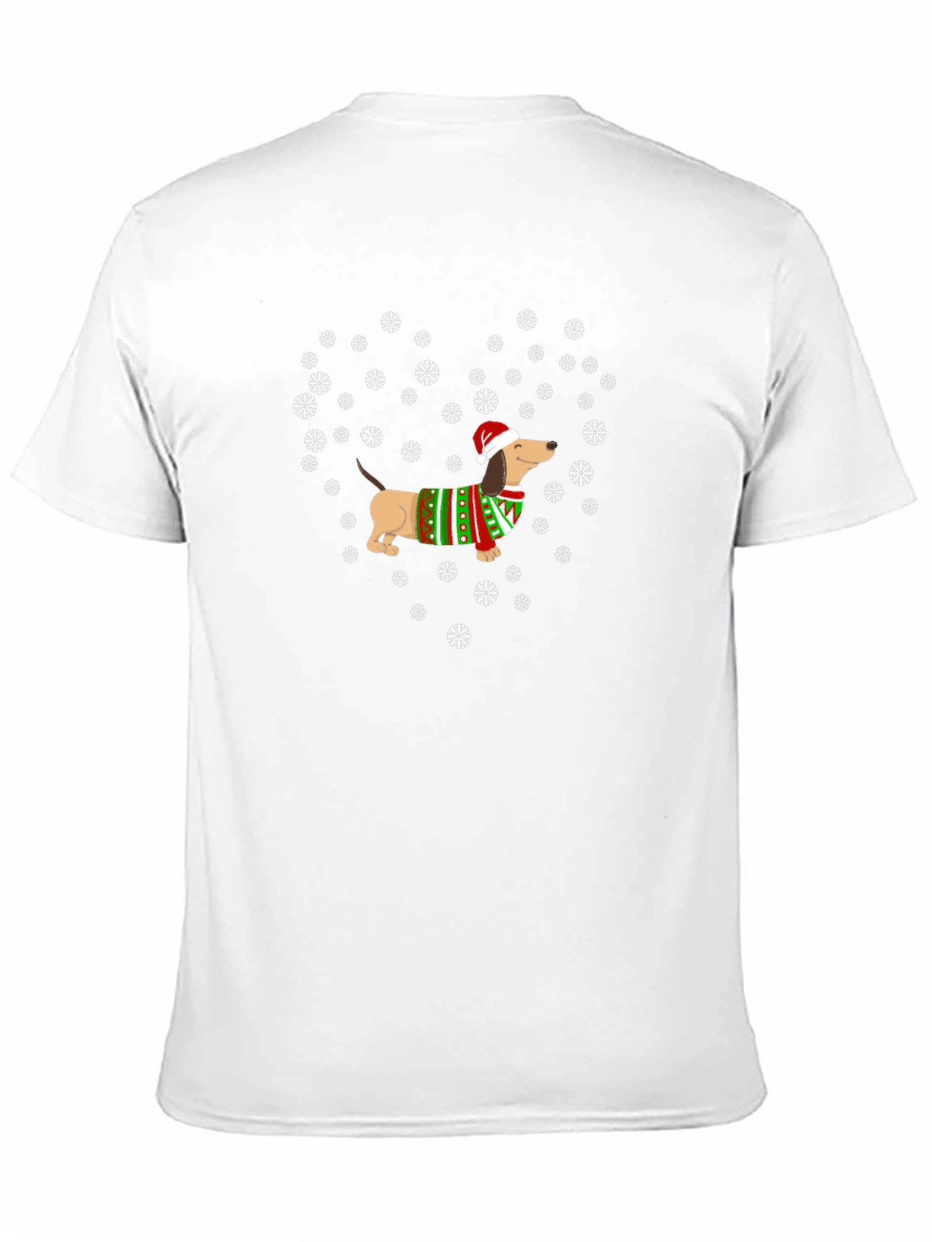 Festive Dachshund Christmas T-Shirt