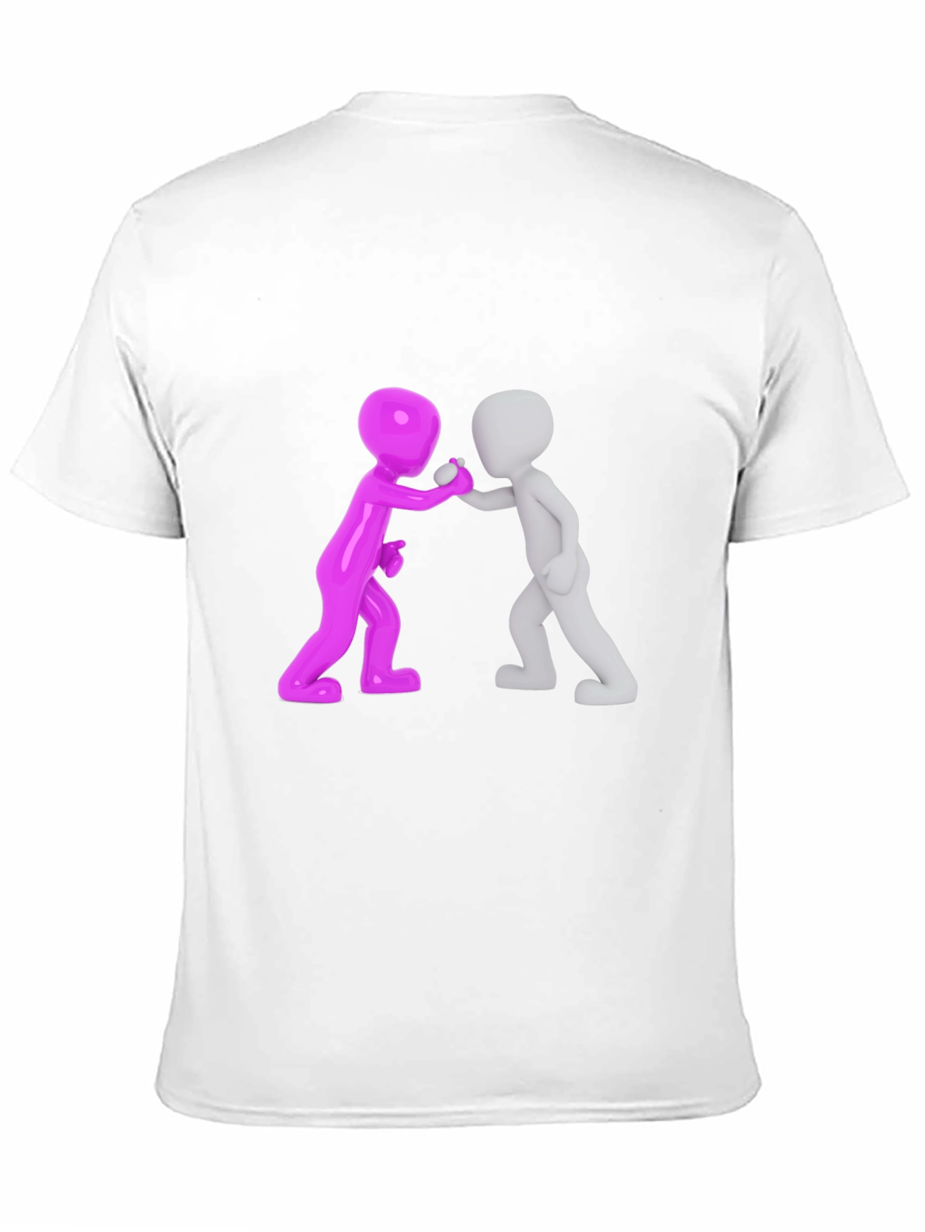 Fun Character Graphic Tee - Black