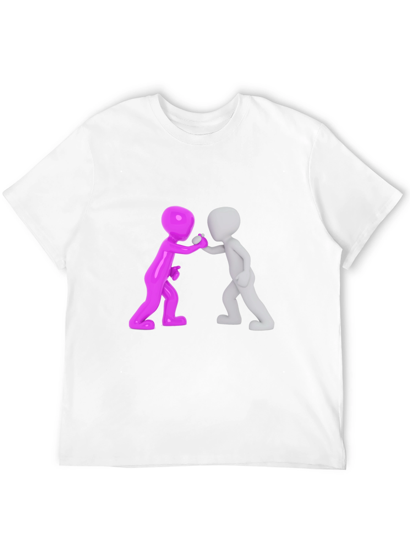 Fun Character Graphic Tee - Black