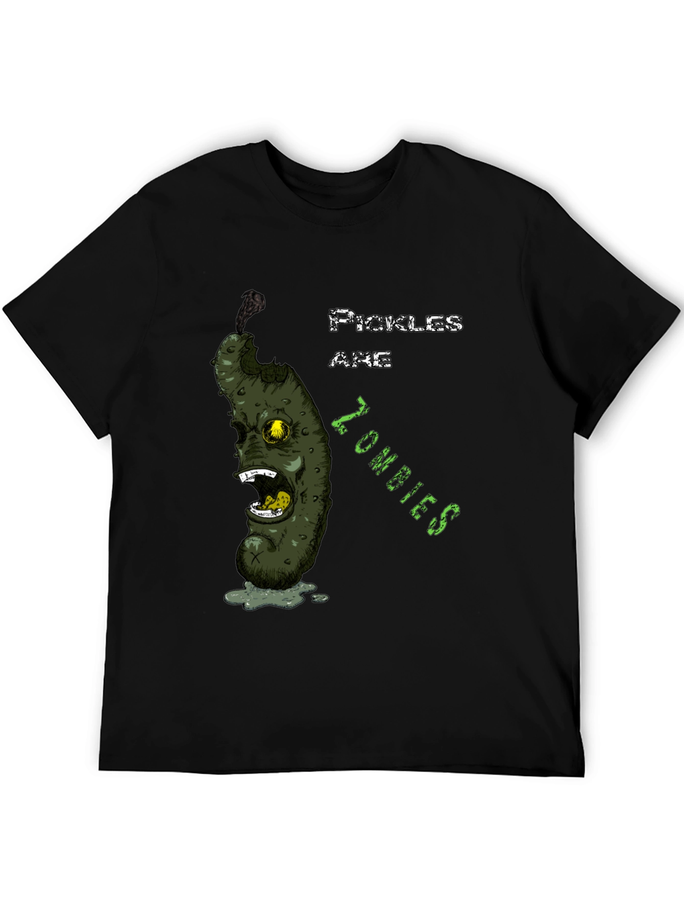 Pickles Are Zombies T-Shirt Funny Zombie Pickle Tee