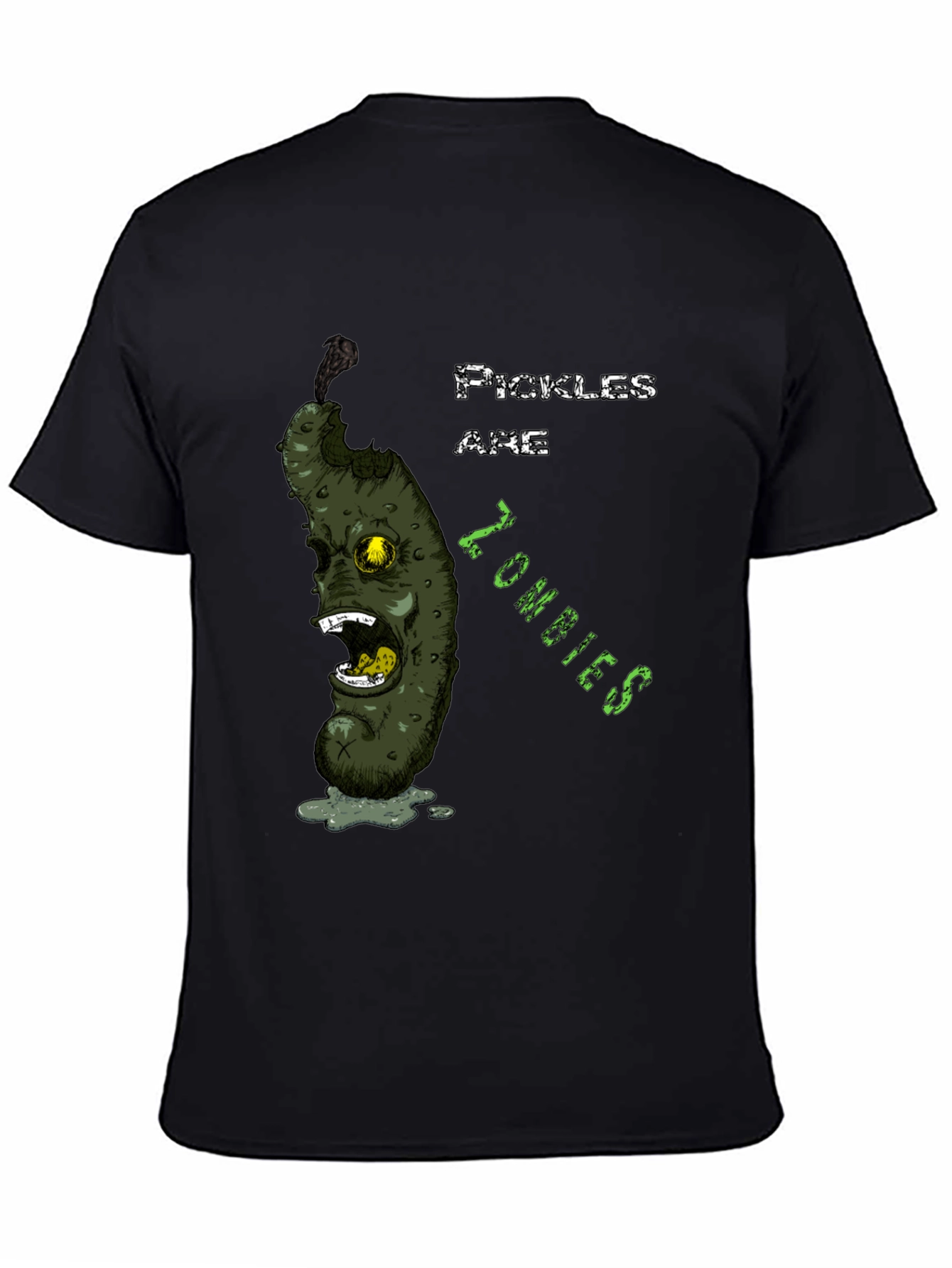 Pickles Are Zombies T-Shirt Funny Zombie Pickle Tee
