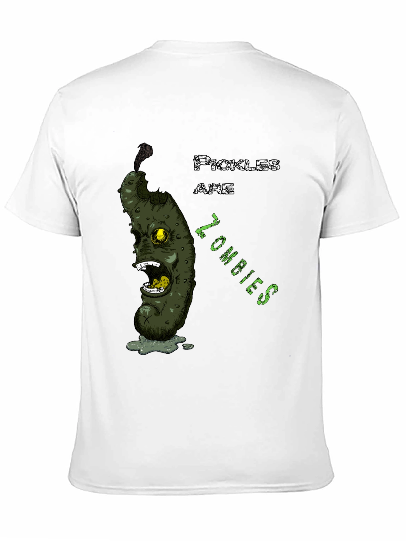 Pickles Are Zombies T-Shirt Funny Zombie Pickle Tee