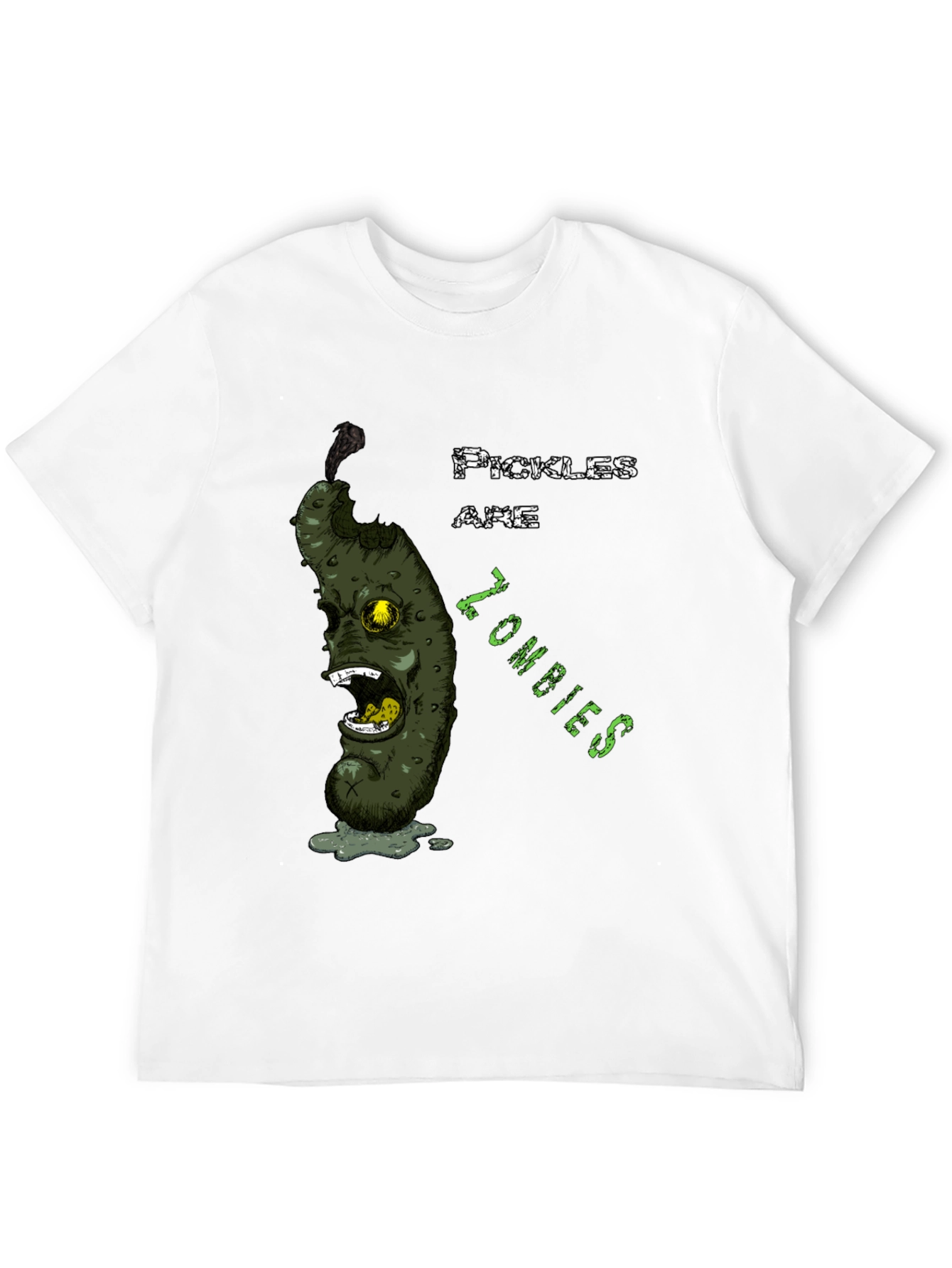Pickles Are Zombies T-Shirt Funny Zombie Pickle Tee