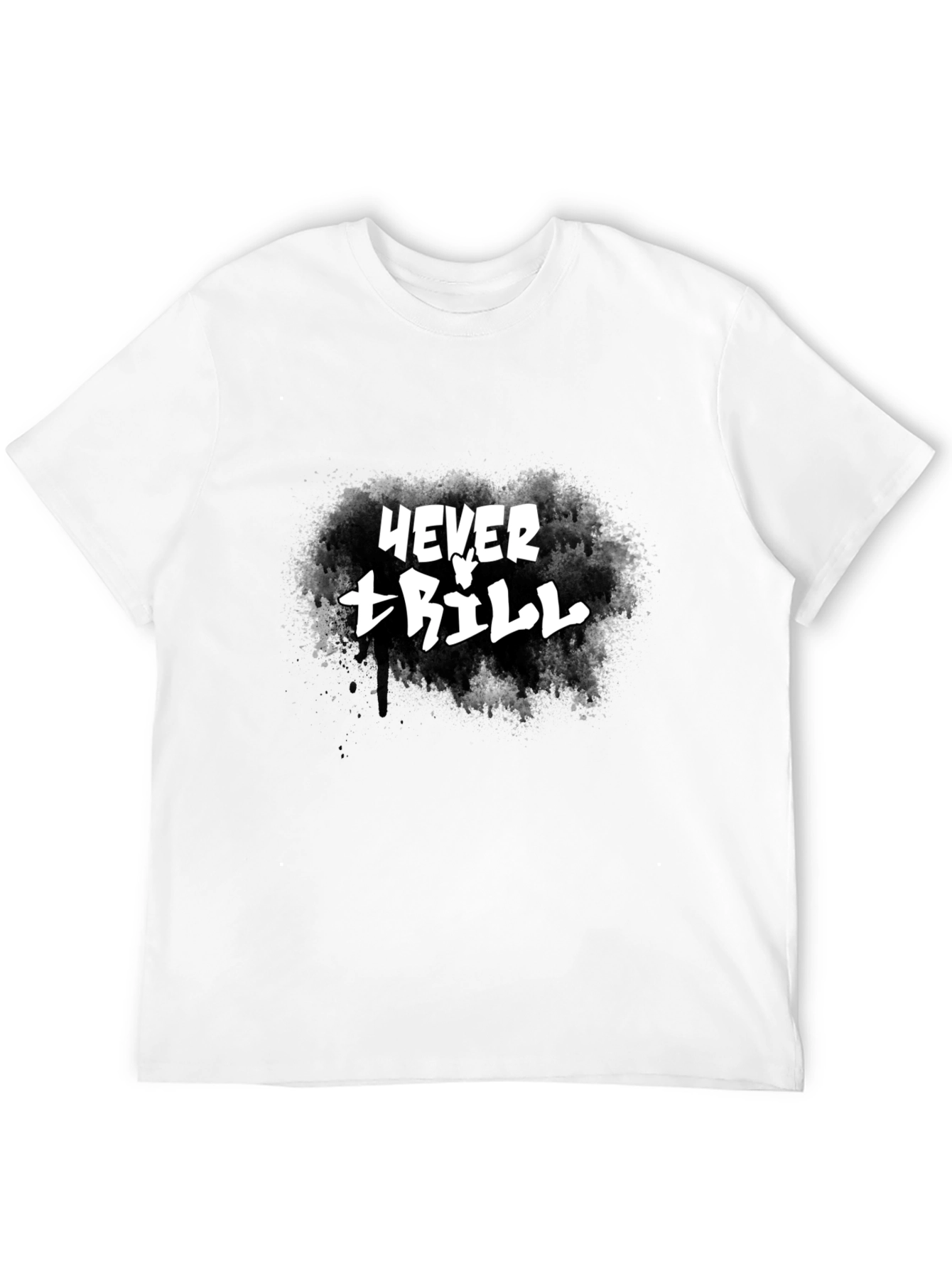 Never Trill Graphic T-Shirt - Black