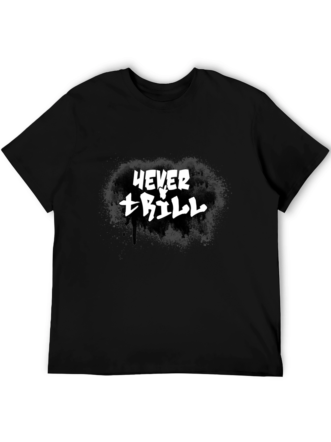 Never Trill Graphic T-Shirt - Black